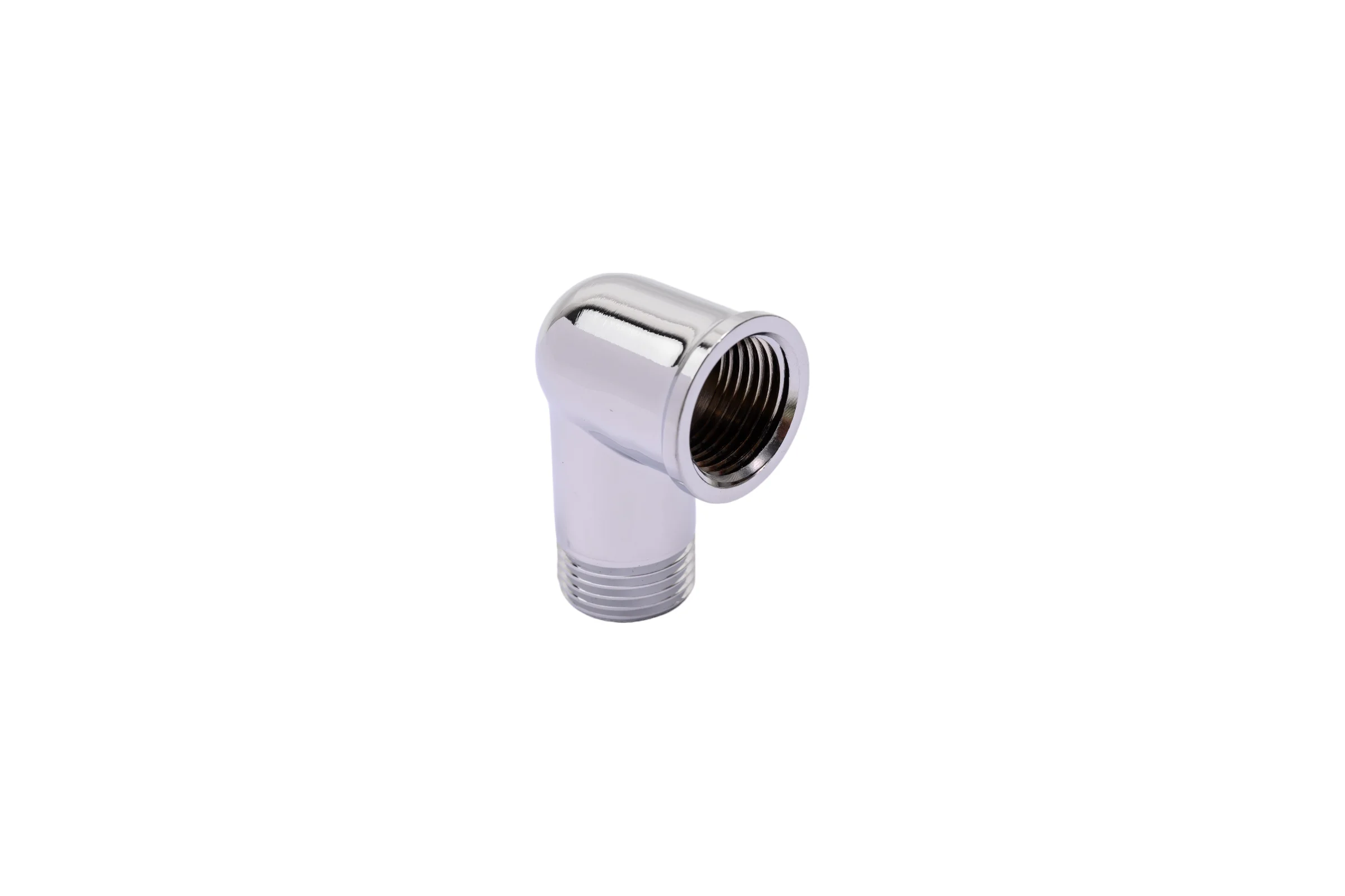Латунный угольник AV Engineering внутренняя-наружная 1/2 хром AVE307004