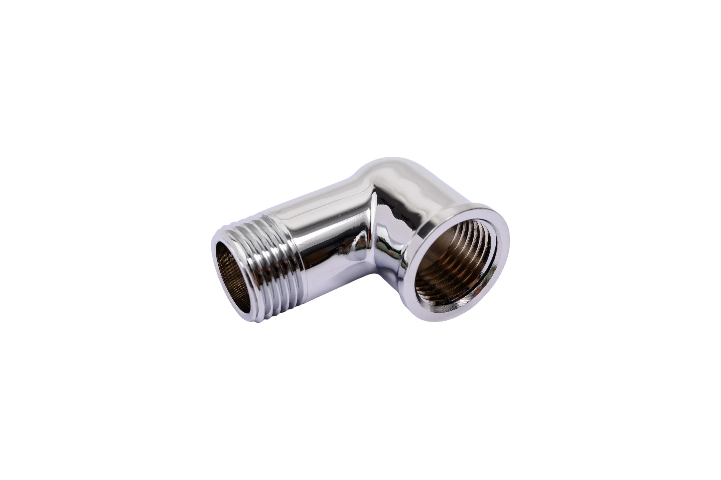 Латунный угольник AV Engineering внутренняя-наружная 1/2 хром AVE307004