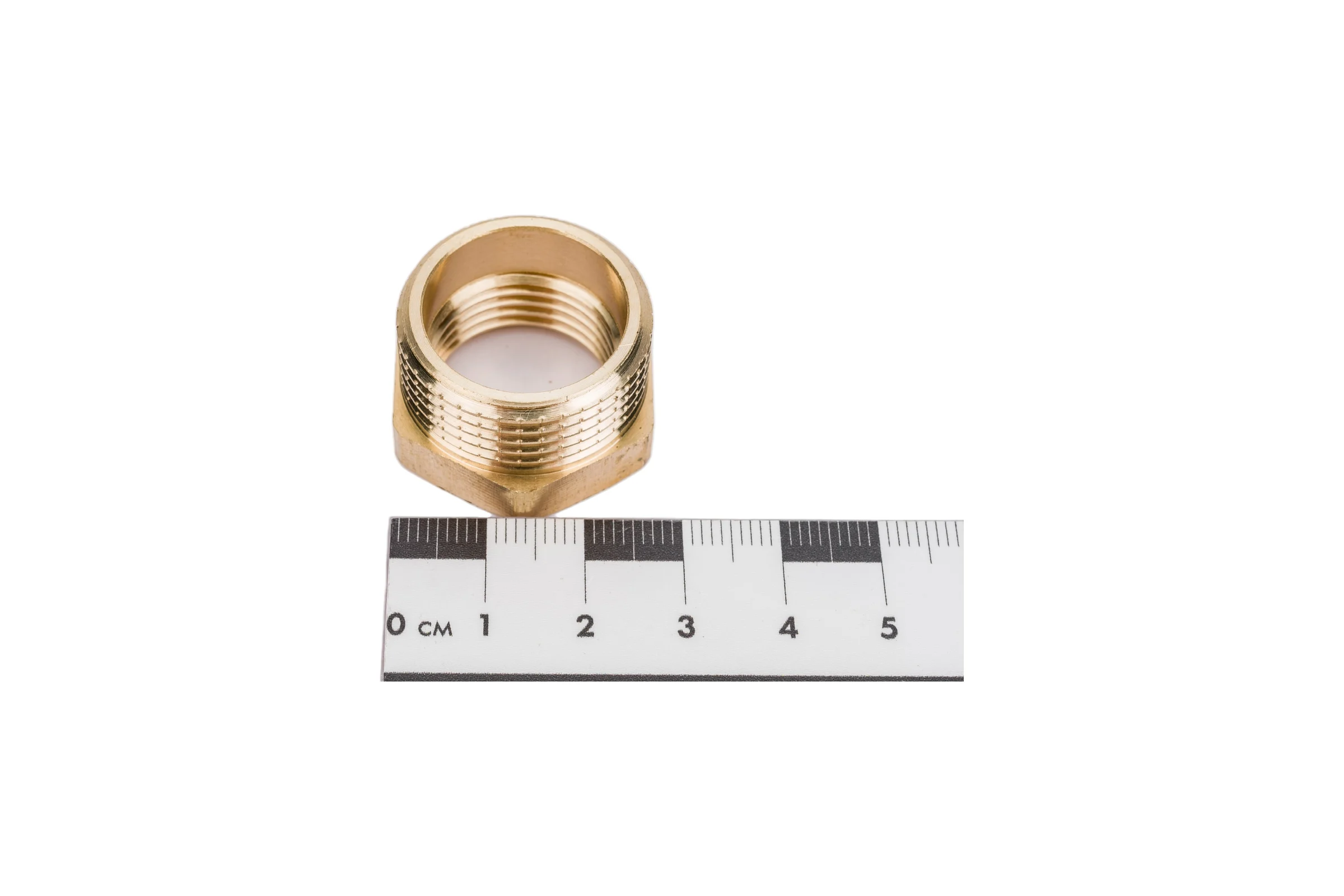 Латунный переход AV Engineering шестиугольный, наружная-внутренняя 3/4x1/2 AVE305003