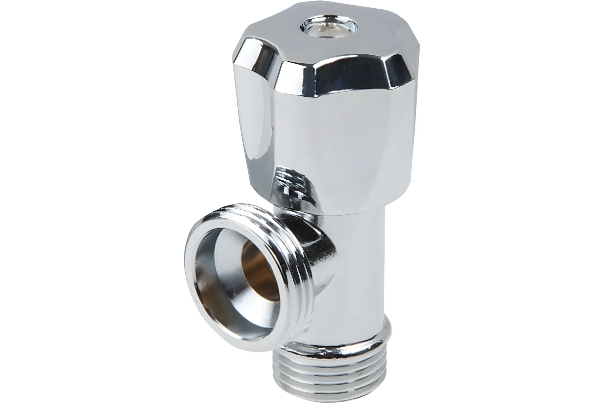 Вентильный кран для стиральной машины AV Engineering 1/2x3/4 хром AVE2263412