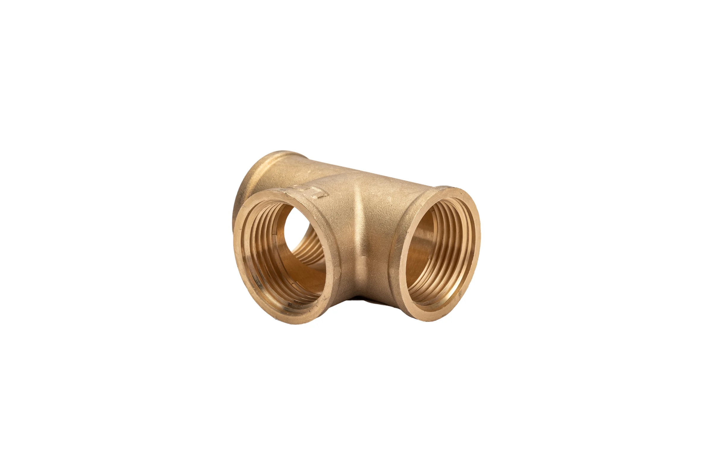 Тройник LD PRIDE DN25 (1") ВР/ВР/ВР латунь с биркой LD.65.524.25