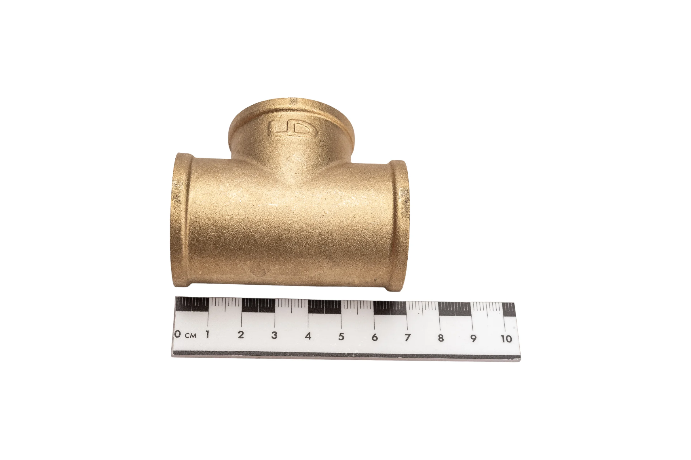 Тройник LD PRIDE DN25 (1") ВР/ВР/ВР латунь с биркой LD.65.524.25