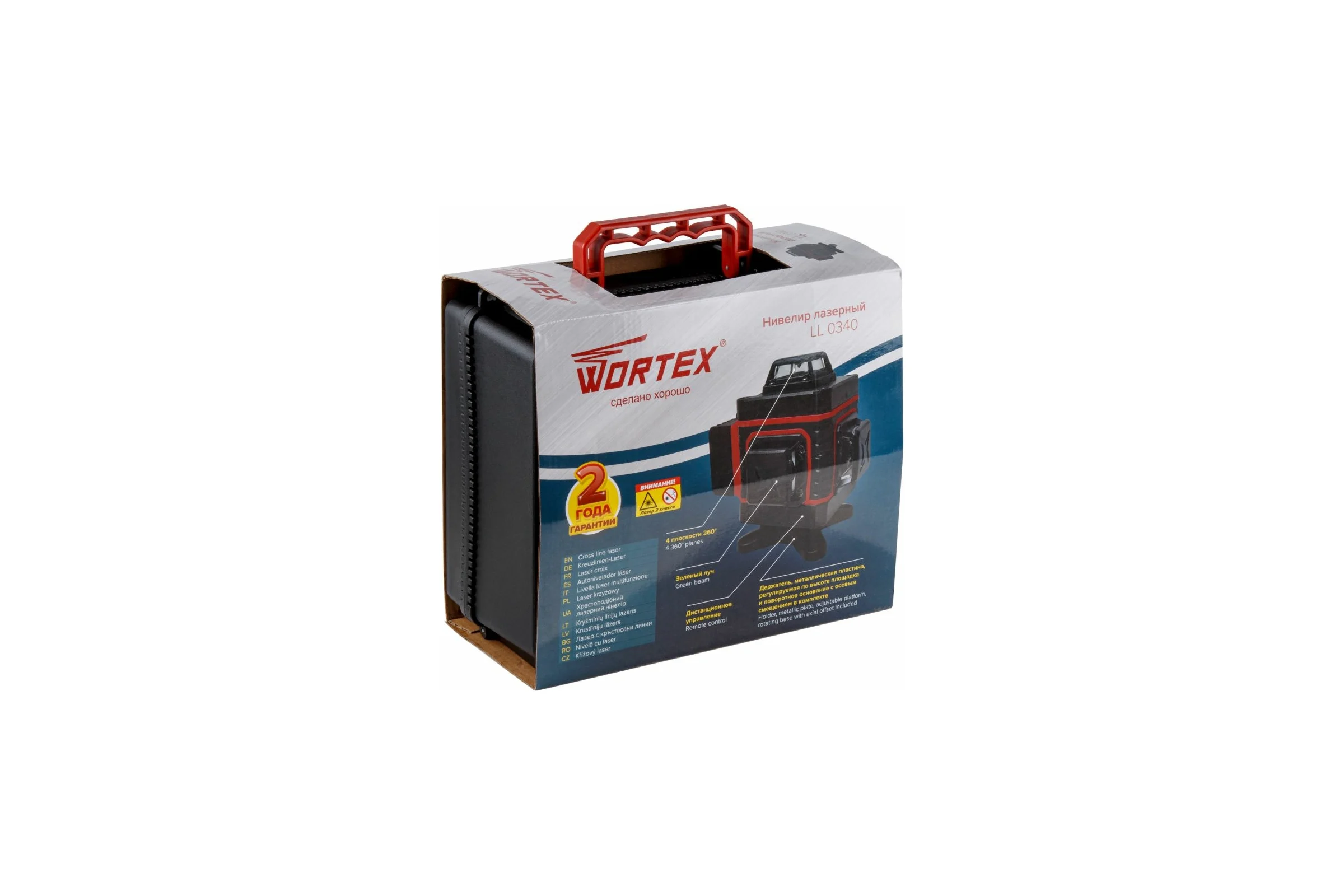 Лазерный нивелир WORTEX LL 0340 0323145