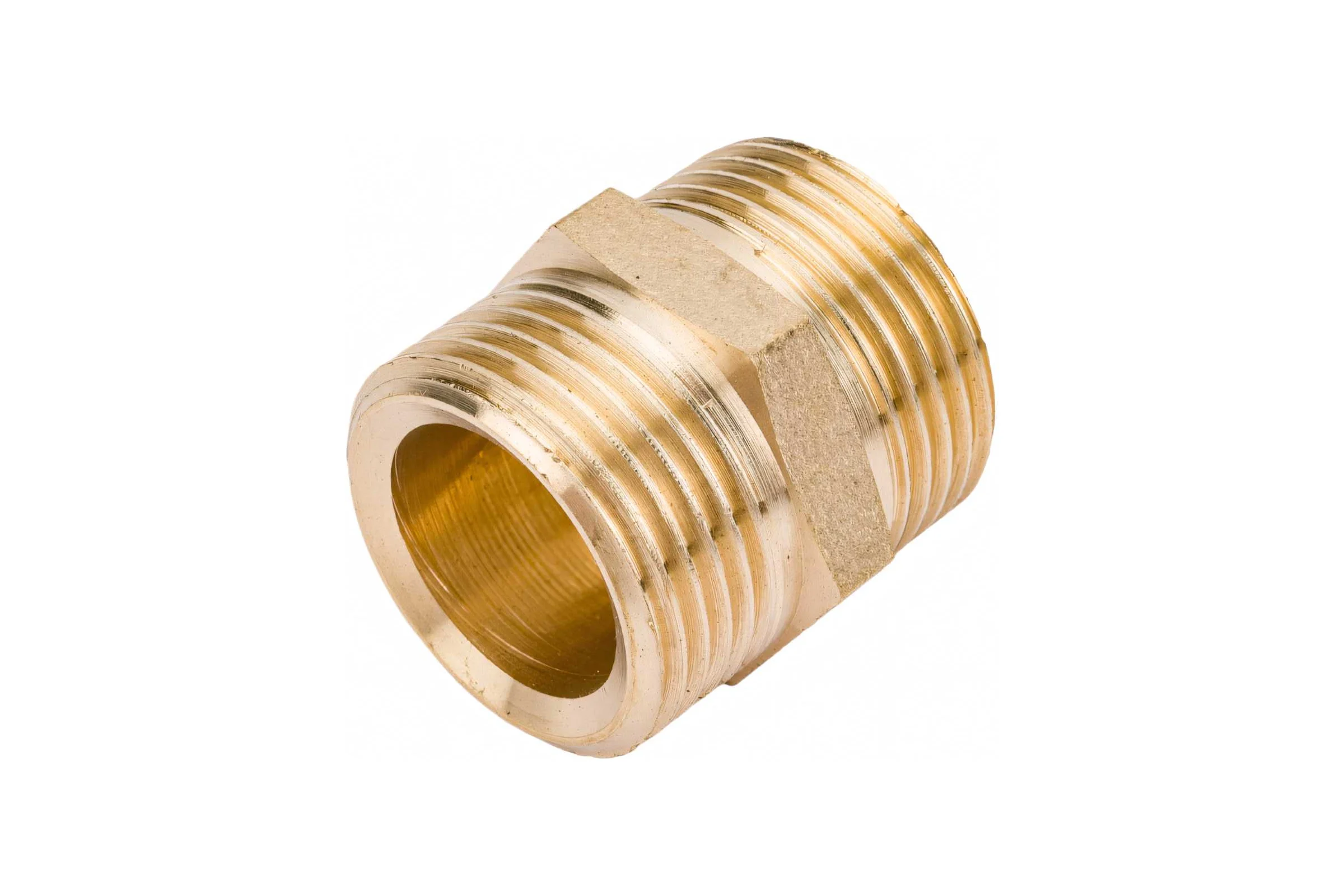 Латунный ниппель AV Engineering наружная-наружная под евроконус 3/4x3/4 AVE309001