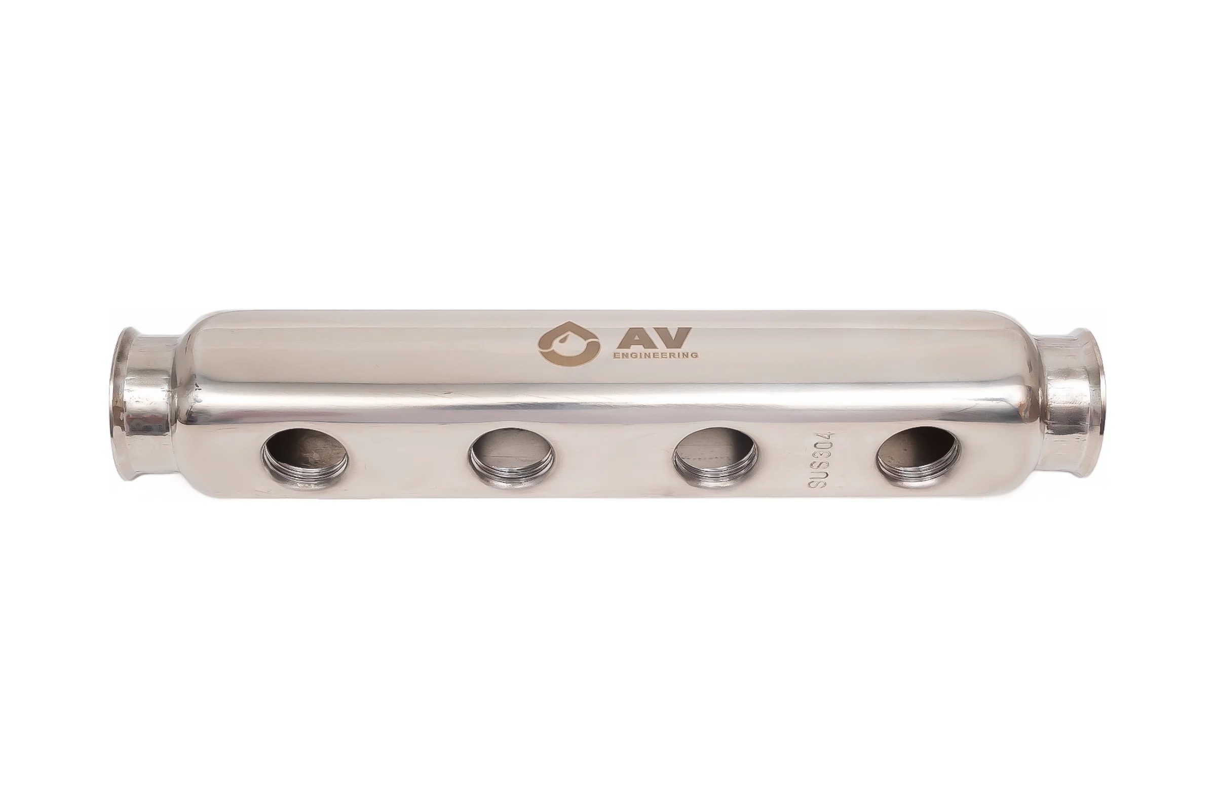 Коллектор AV Engineering 1/2x4 выхода, двухсторонний AVE155019