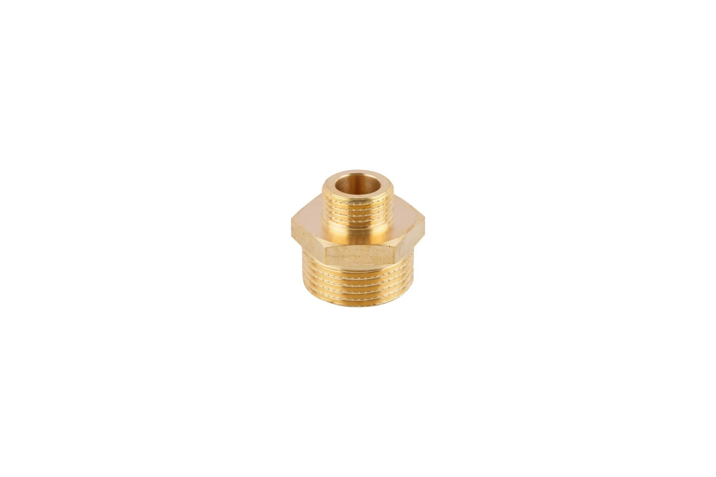 Латунный редукционный ниппель AV Engineering наружная-наружная 1x1/2 AVE303010