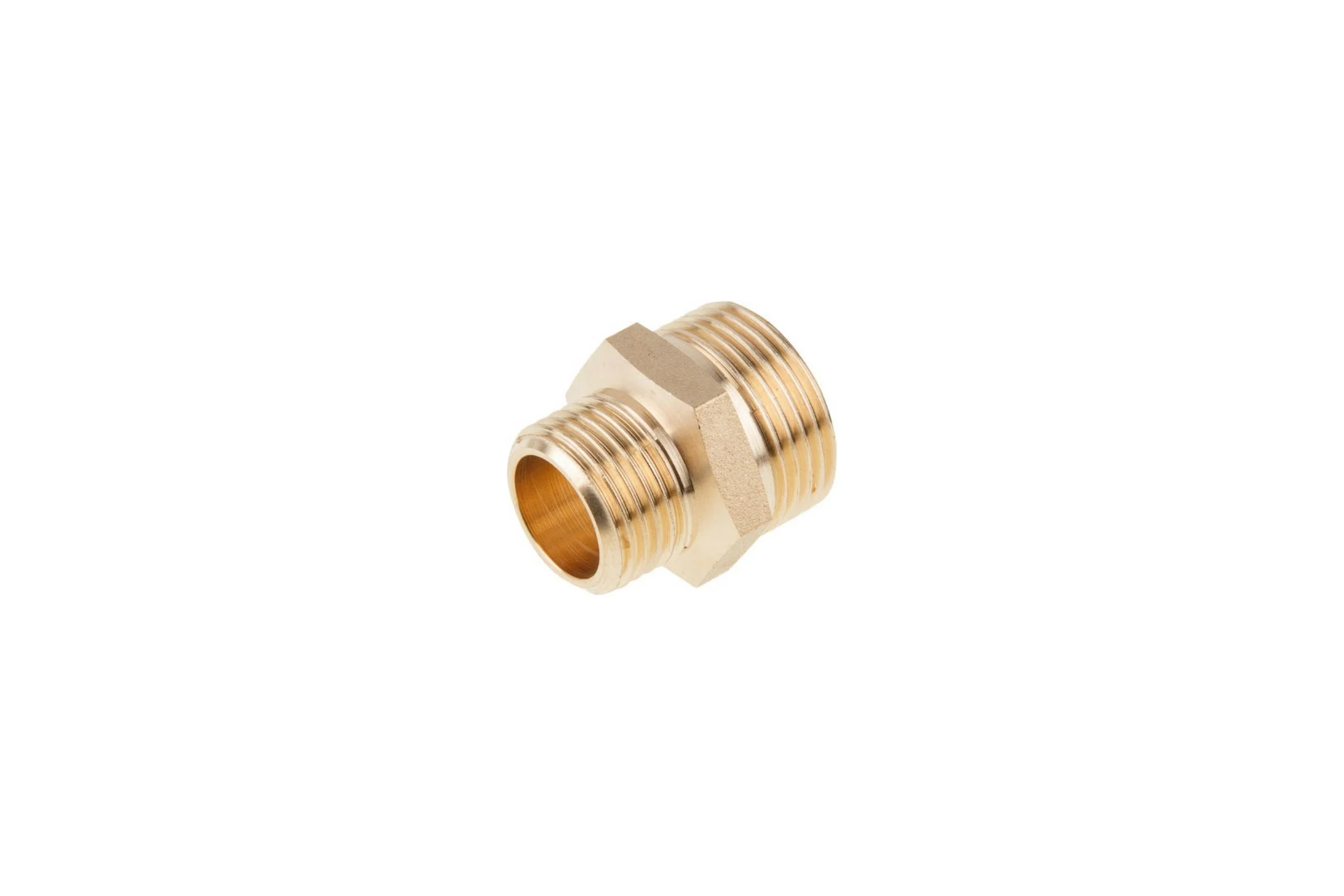 Латунный ниппель AV Engineering наружная-наружная 3/4x1/2 AVE309002