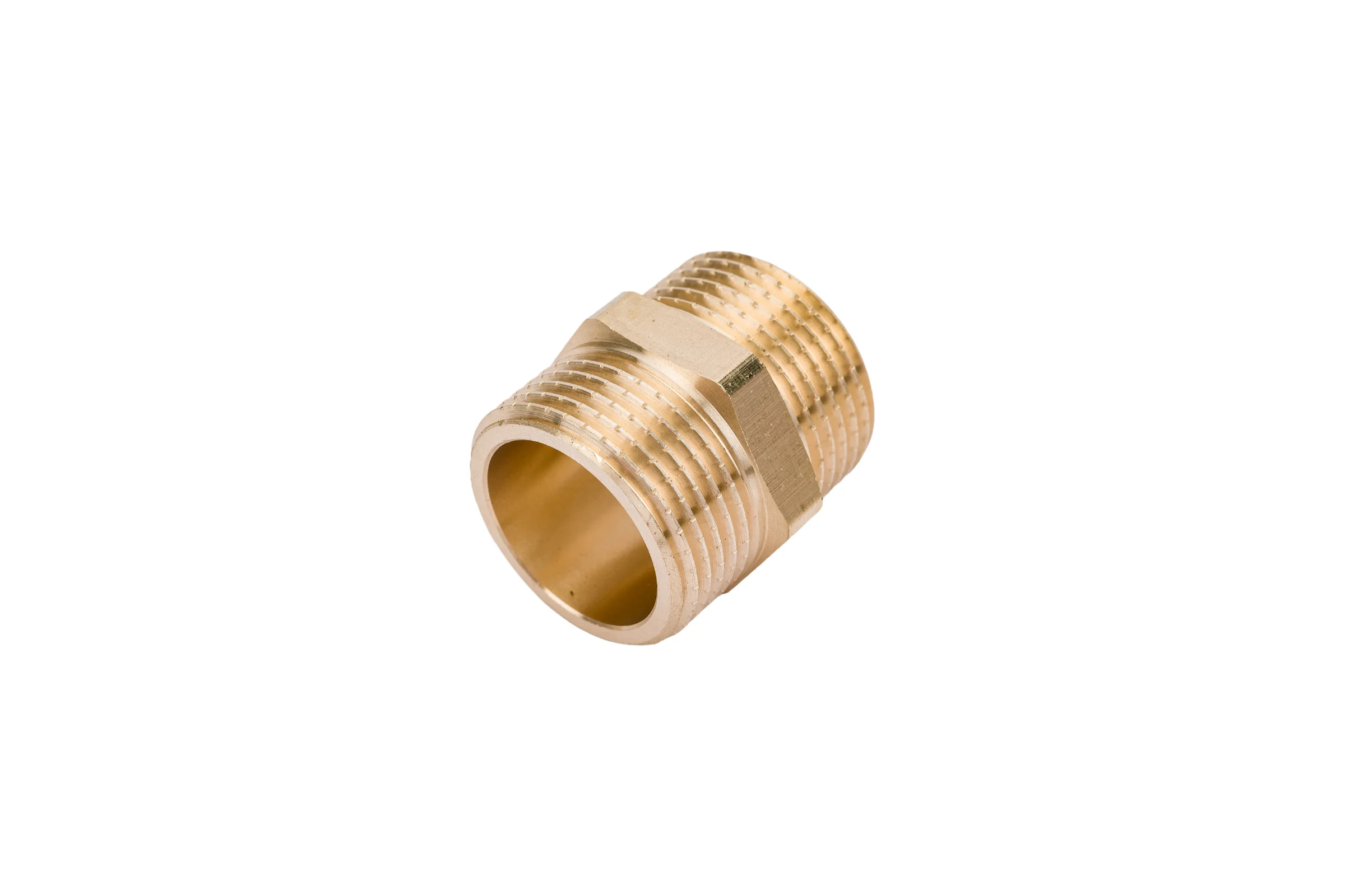 Латунный ниппель AV Engineering наружная-наружная 3/4 AVE303002