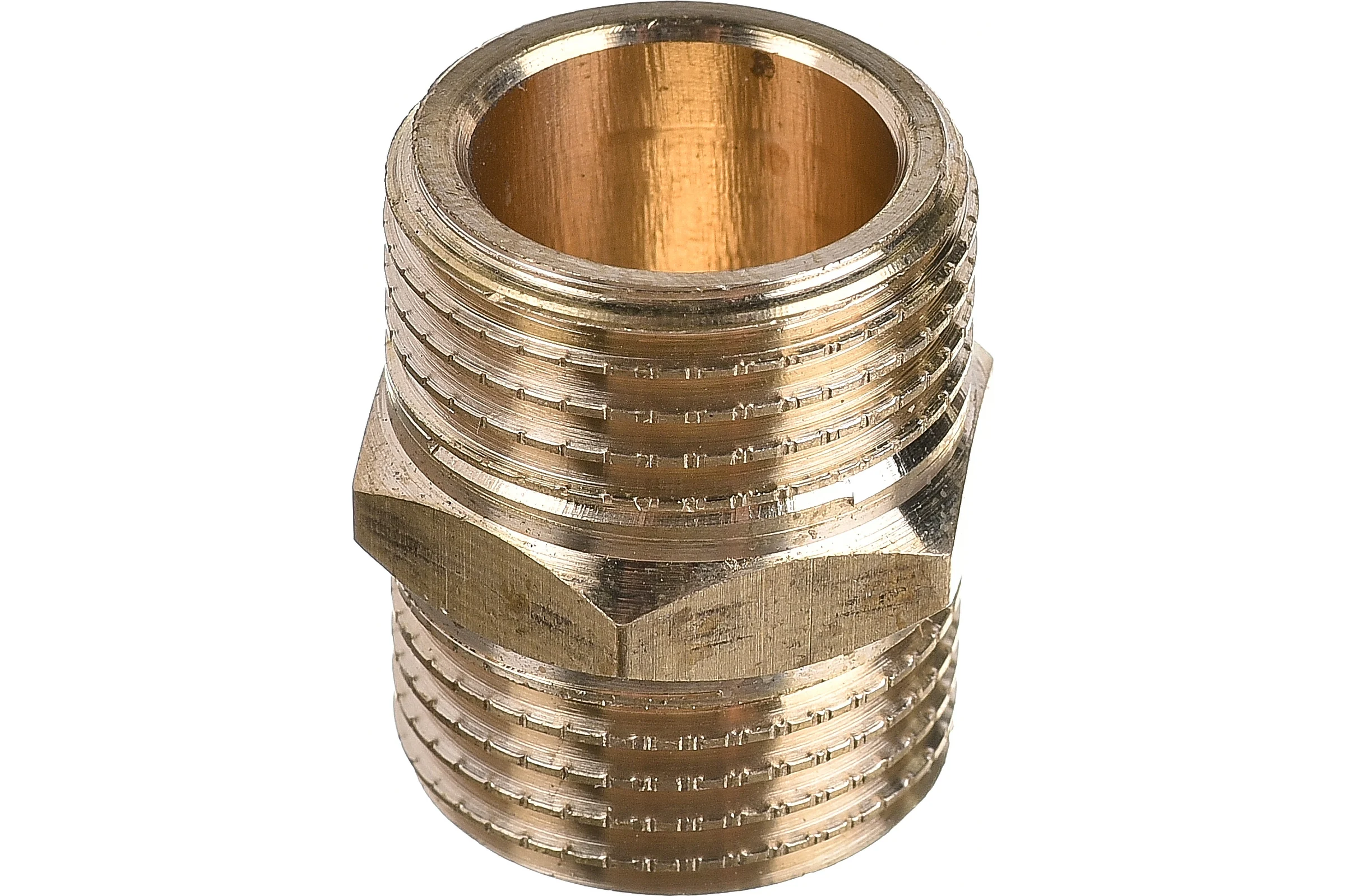 Латунный ниппель AV Engineering наружная-наружная 1/2 AVE303001