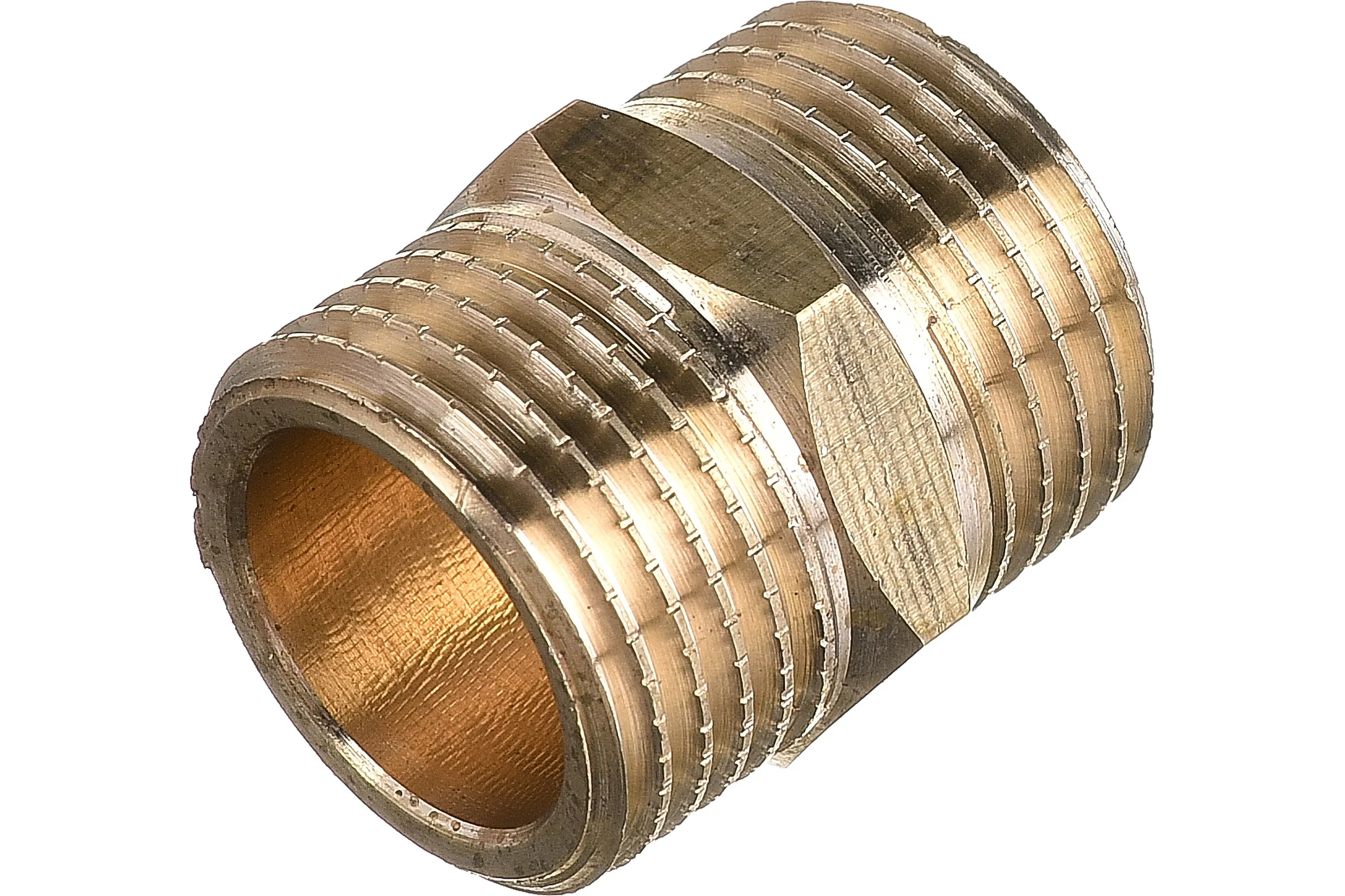 Латунный ниппель AV Engineering наружная-наружная 1/2 AVE303001