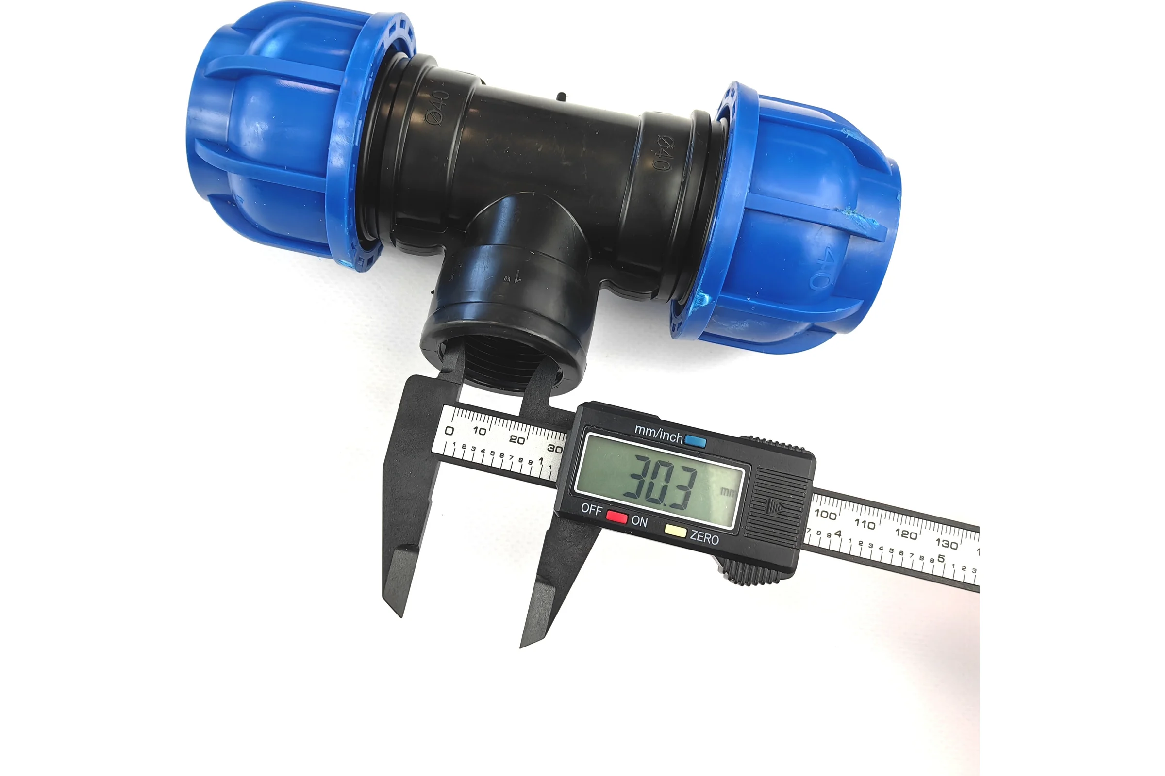 Тройник ПНД переходной 40хВР 1"х40 Boutte 1649380