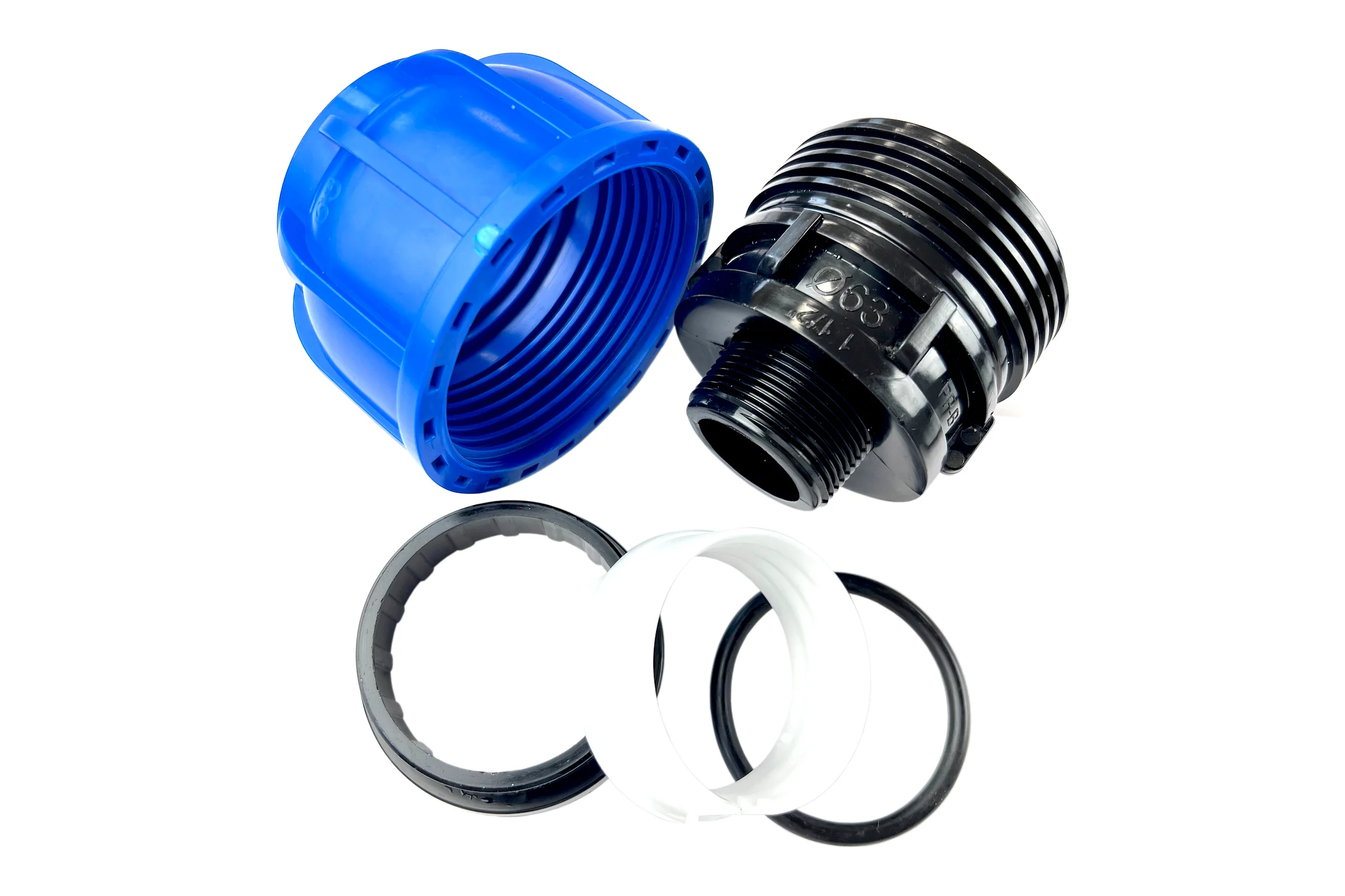 Муфта ПНД соединительная 63 - НР 1 1/2" Boutte 1649595