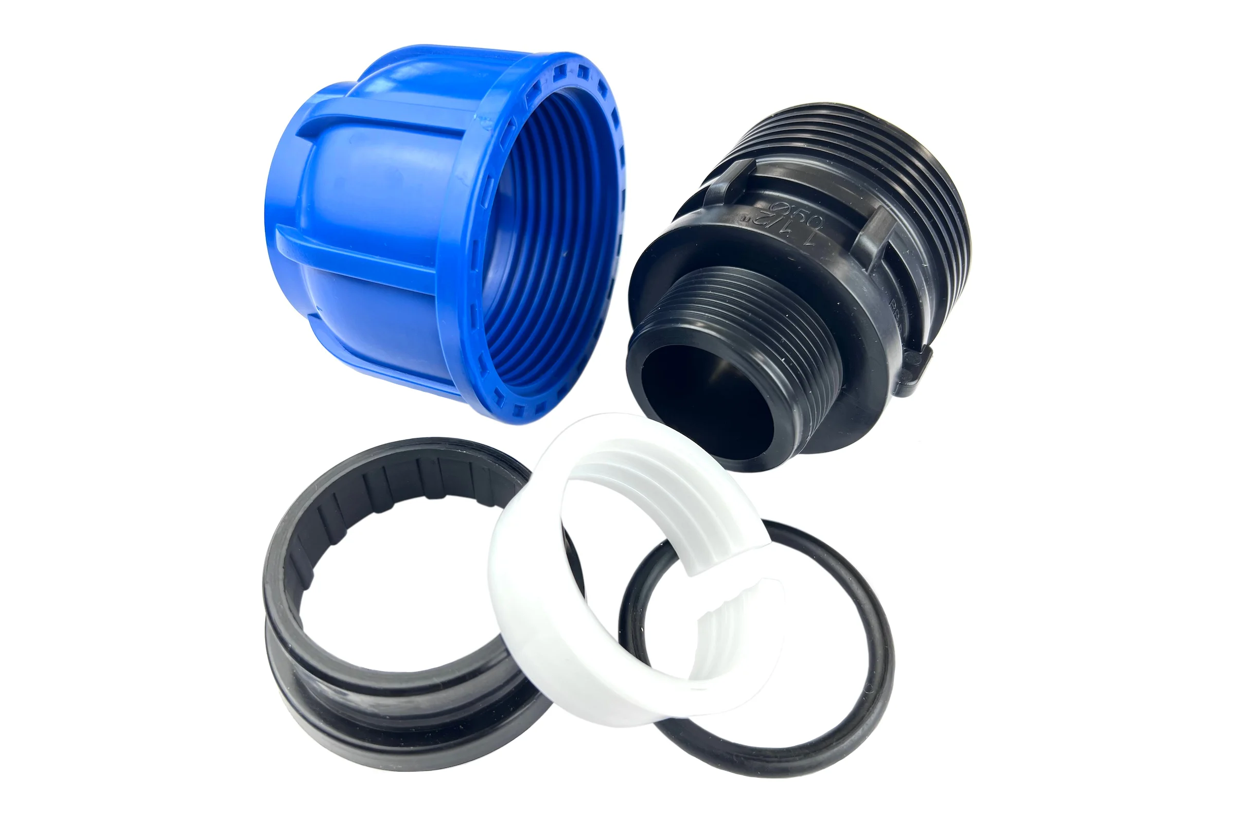 Муфта ПНД соединительная 50 - НР 1 1/2" Boutte 1649588