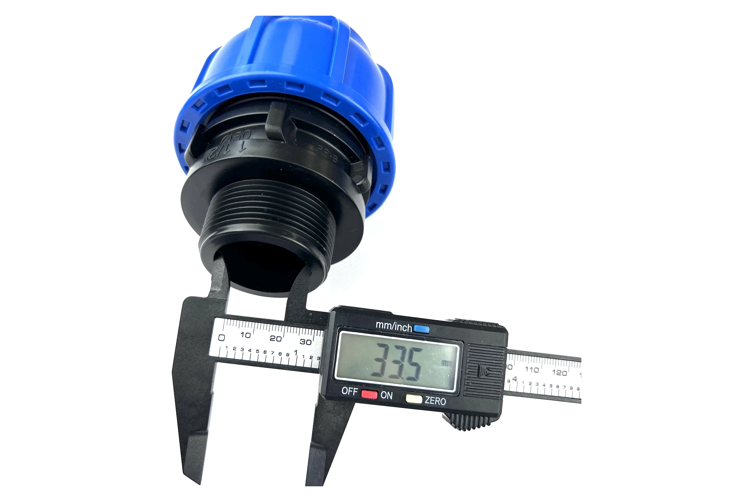 Муфта ПНД соединительная 50 - НР 1 1/2" Boutte 1649588