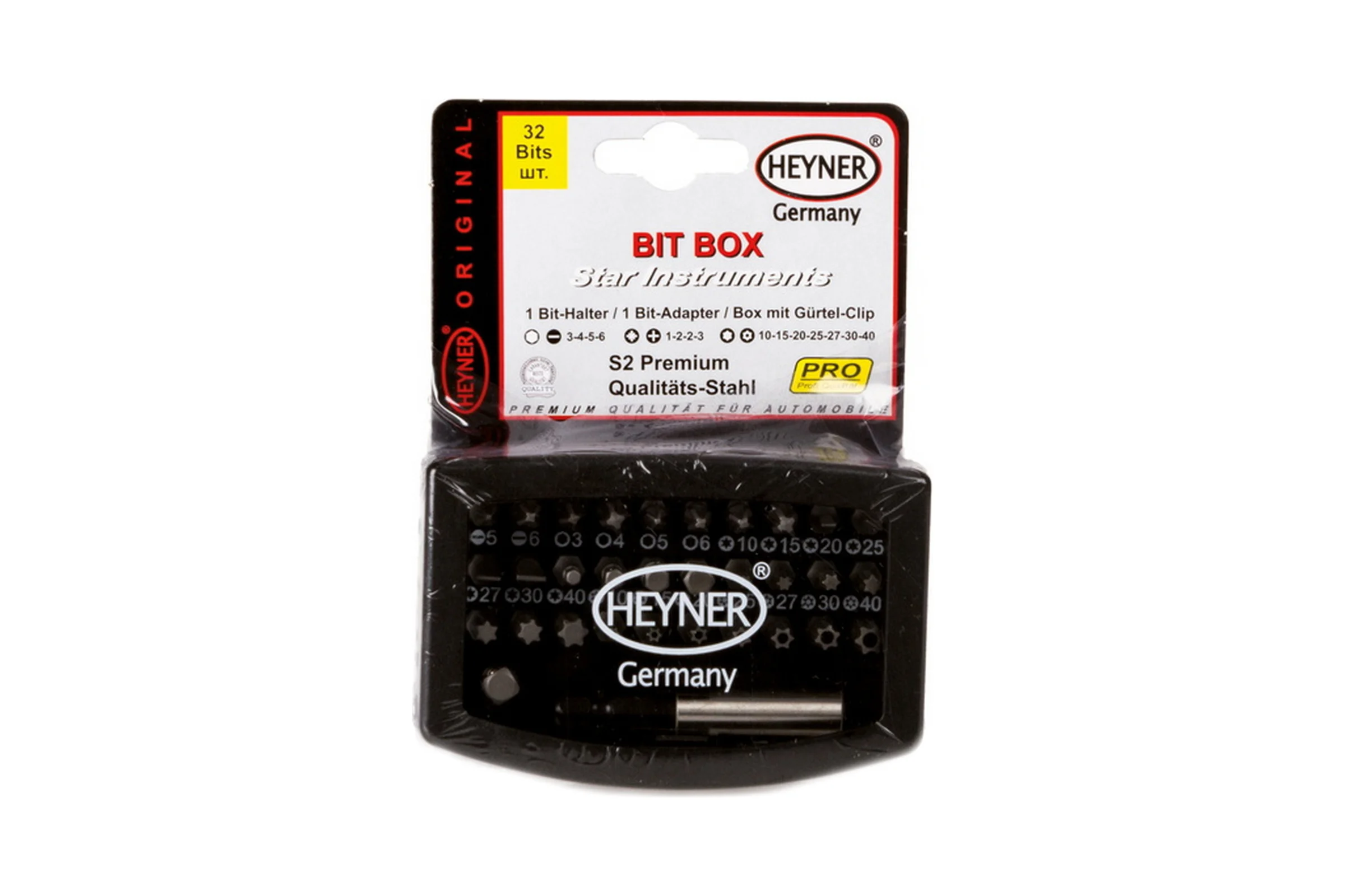 Набор бит 32 предмета Heyner 337000