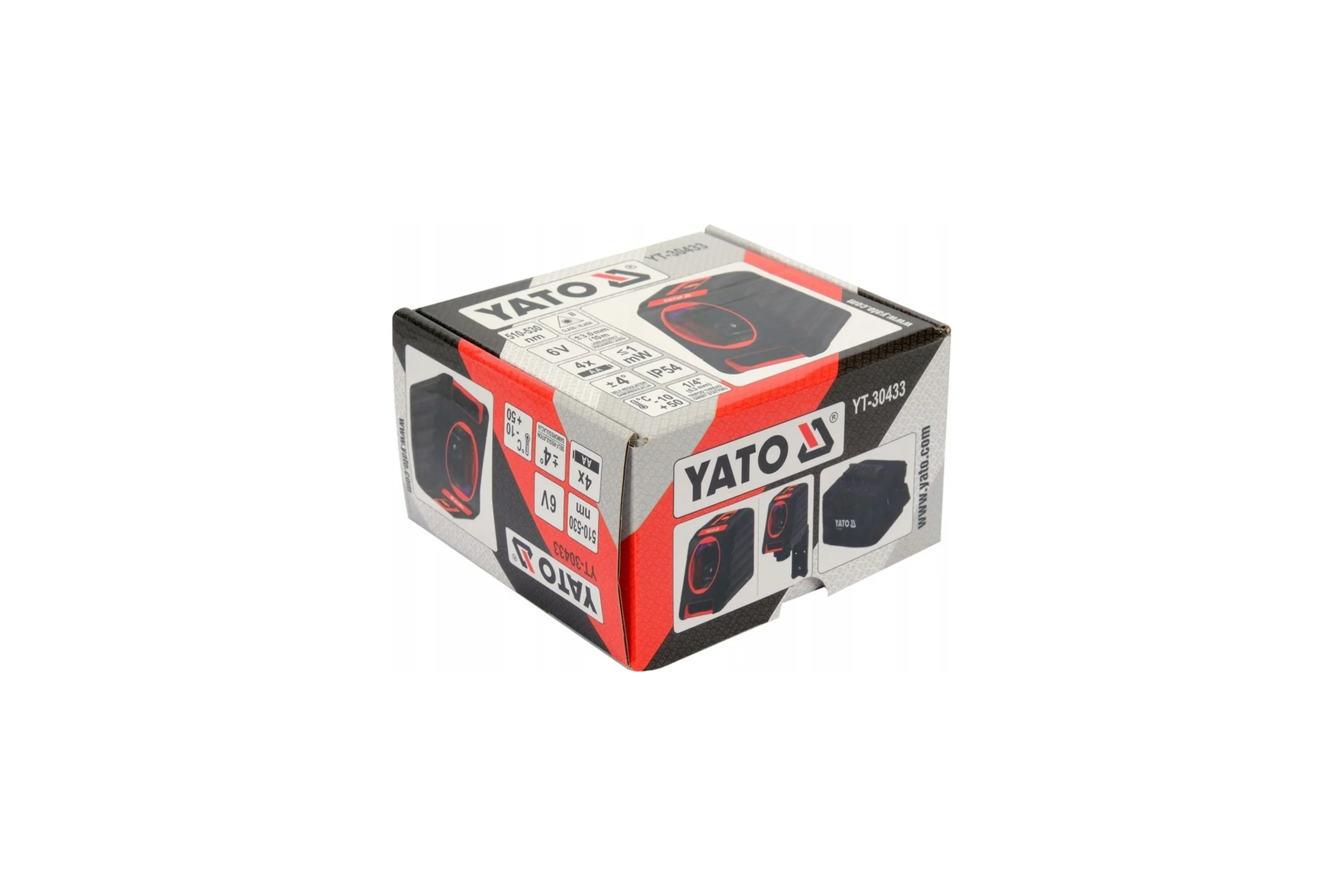 Лазерный нивелир YATO зеленый луч YT-30433