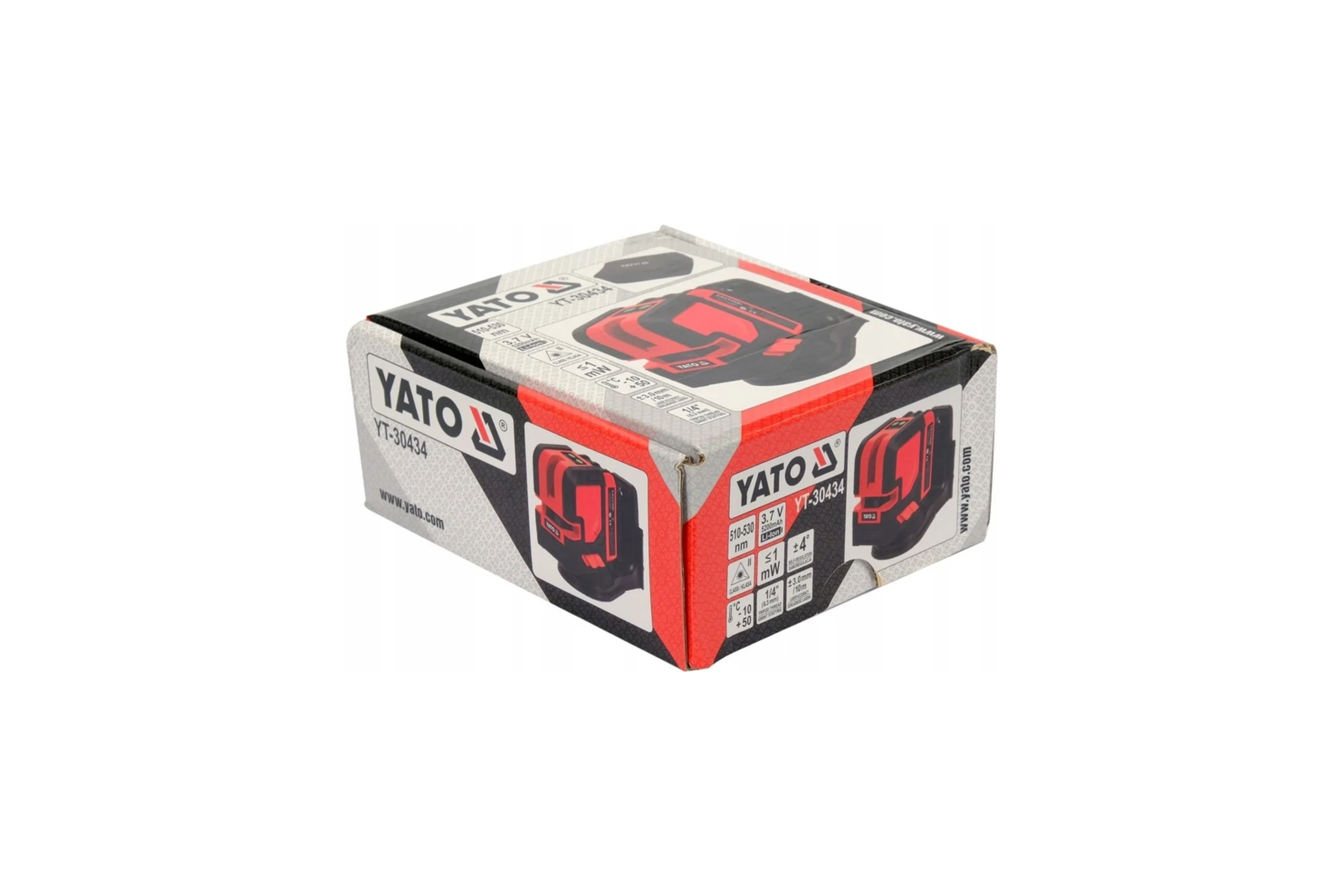 Лазерный нивелир YATO зеленый луч YT-30434