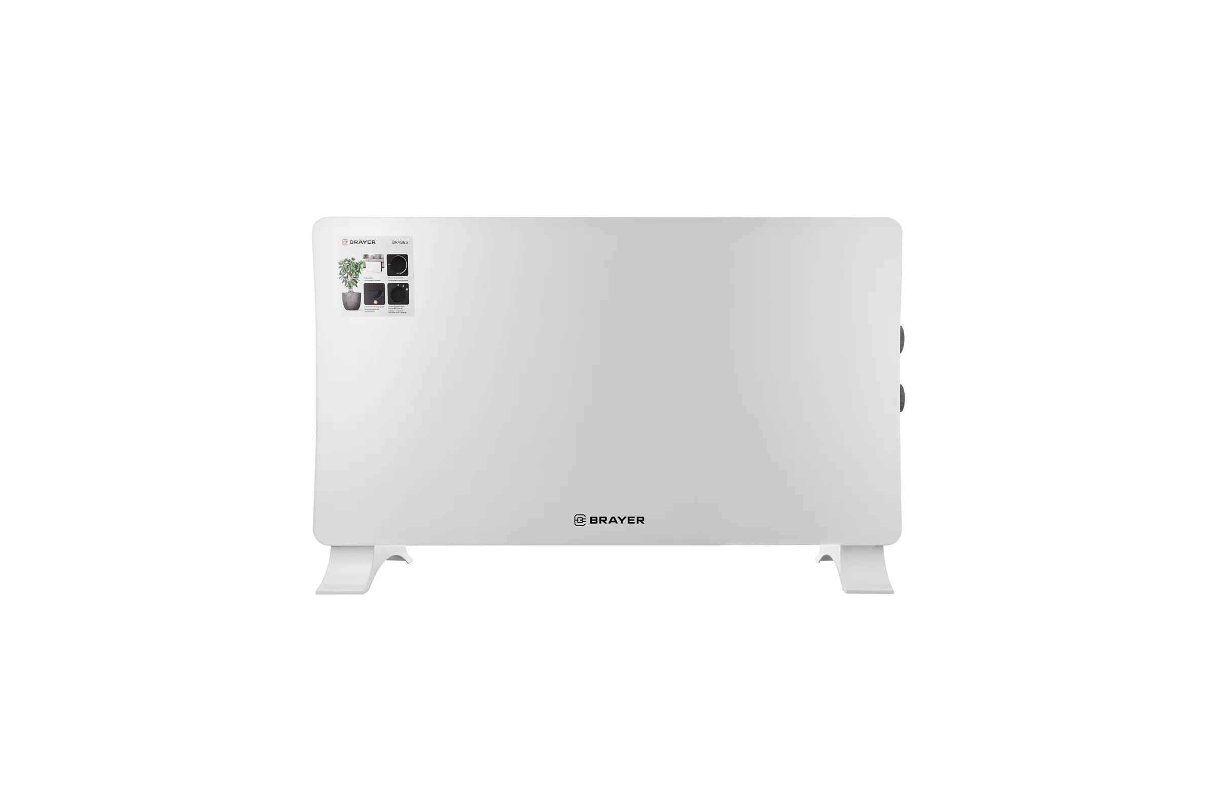 Тепловентилятор конвекторного типа BRAYER 2000 Вт, BR4883