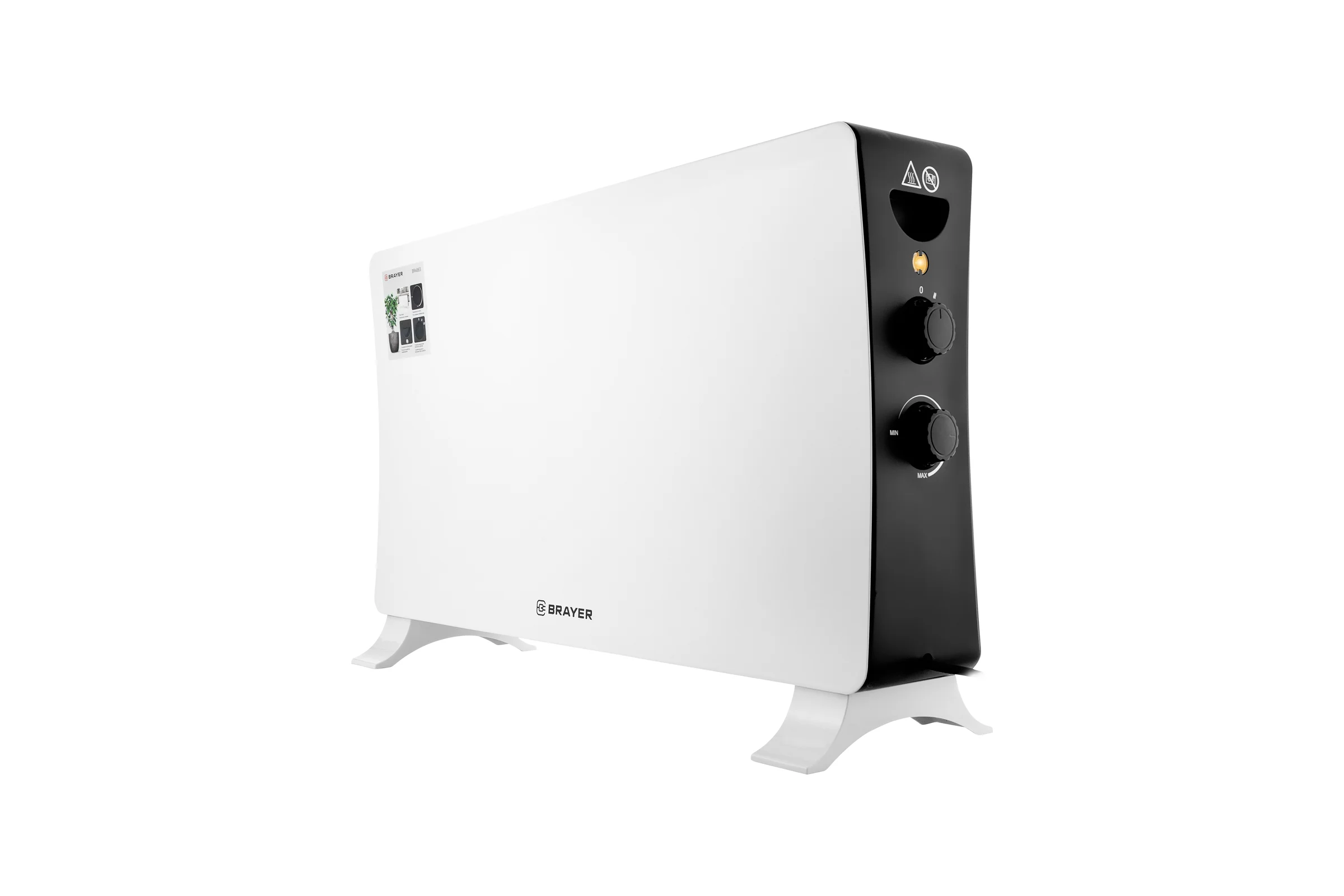 Тепловентилятор конвекторного типа BRAYER 2000 Вт, BR4883
