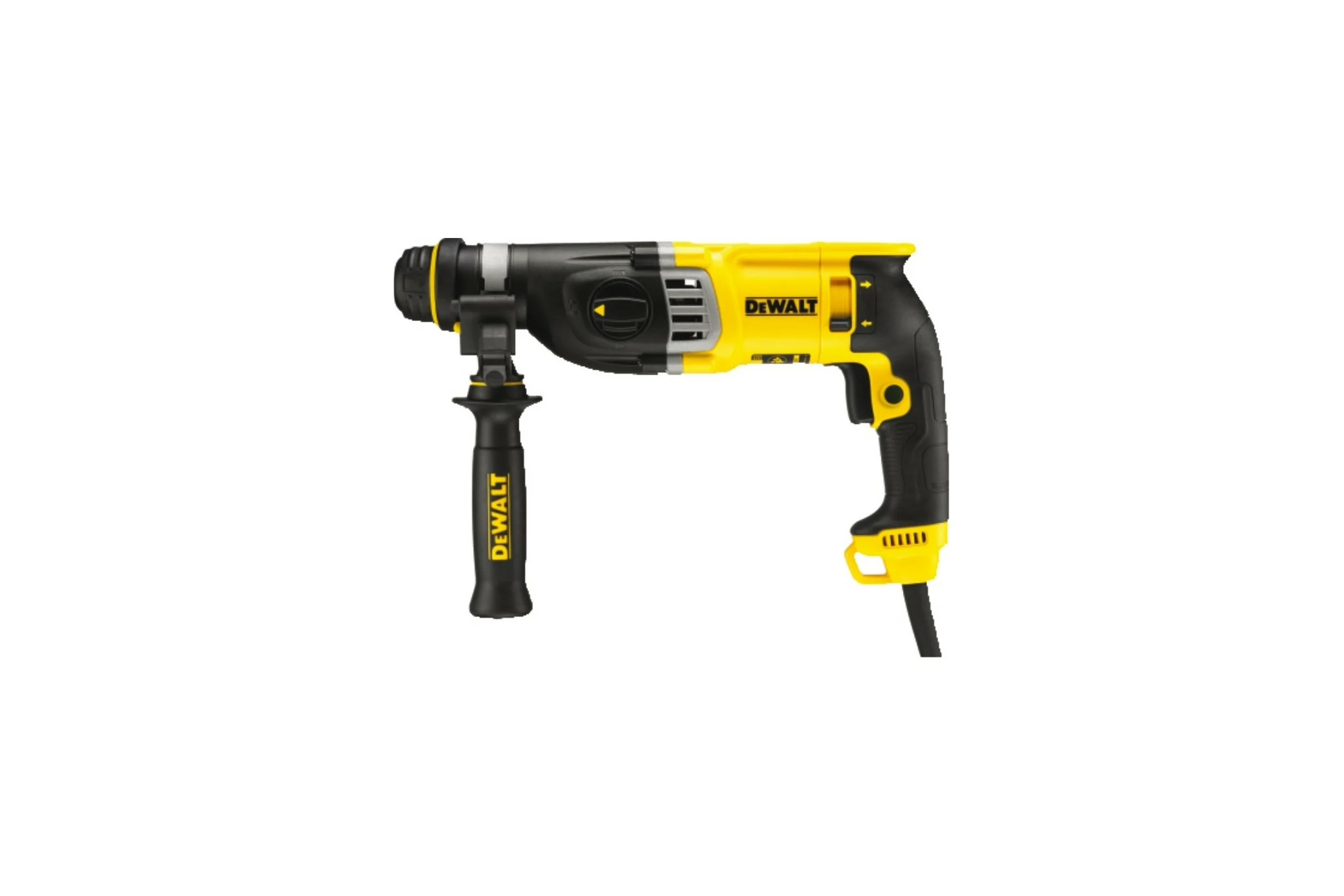 Перфоратор DEWALT SDS-plus, 900 Вт, 3 режима, макс. эн.удара 3.2 Дж, эн.удара 3.0 Дж D25153K-KS