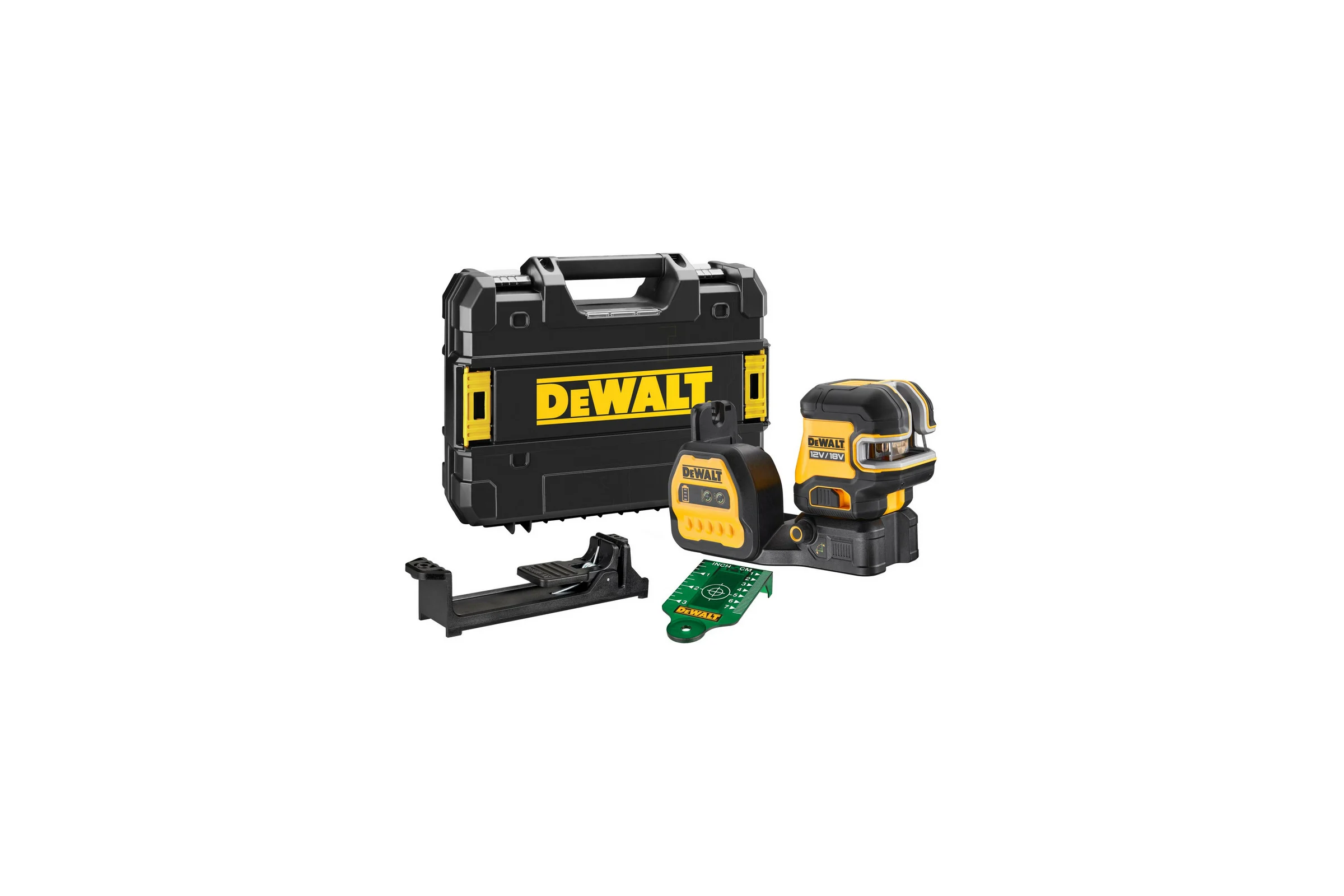 Лазерный построитель плоскостей Dewalt 18 В, зеленый, без акк и зу DCE822NG18-XJ