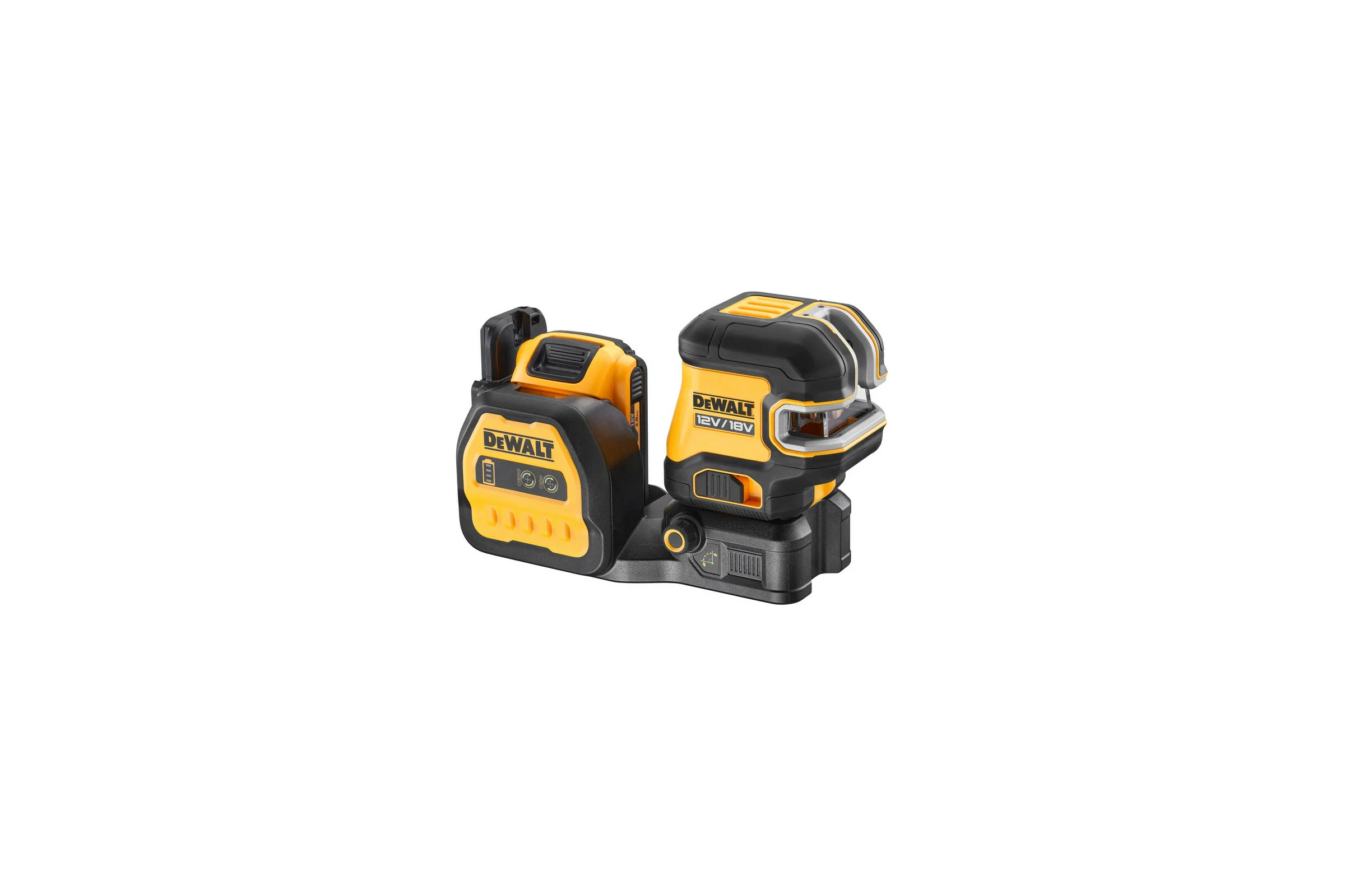 Лазерный построитель плоскостей Dewalt 18В, зеленый DCE825D1G18-QW
