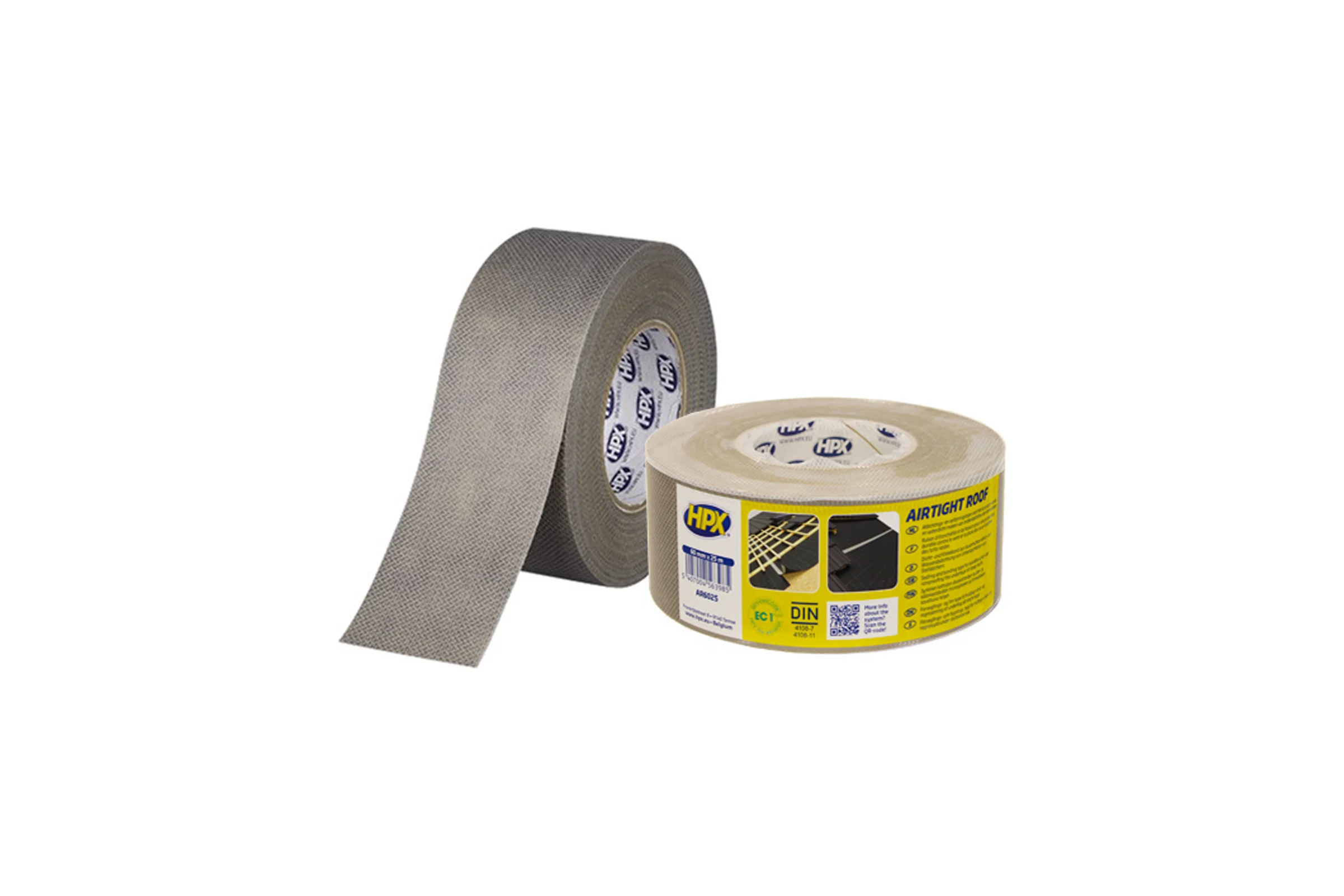 Односторонняя лента для гидроизоляции крыш HPX AIRTIGHT ROOF 60 мм, 25 м, УФЗ 5407004563985