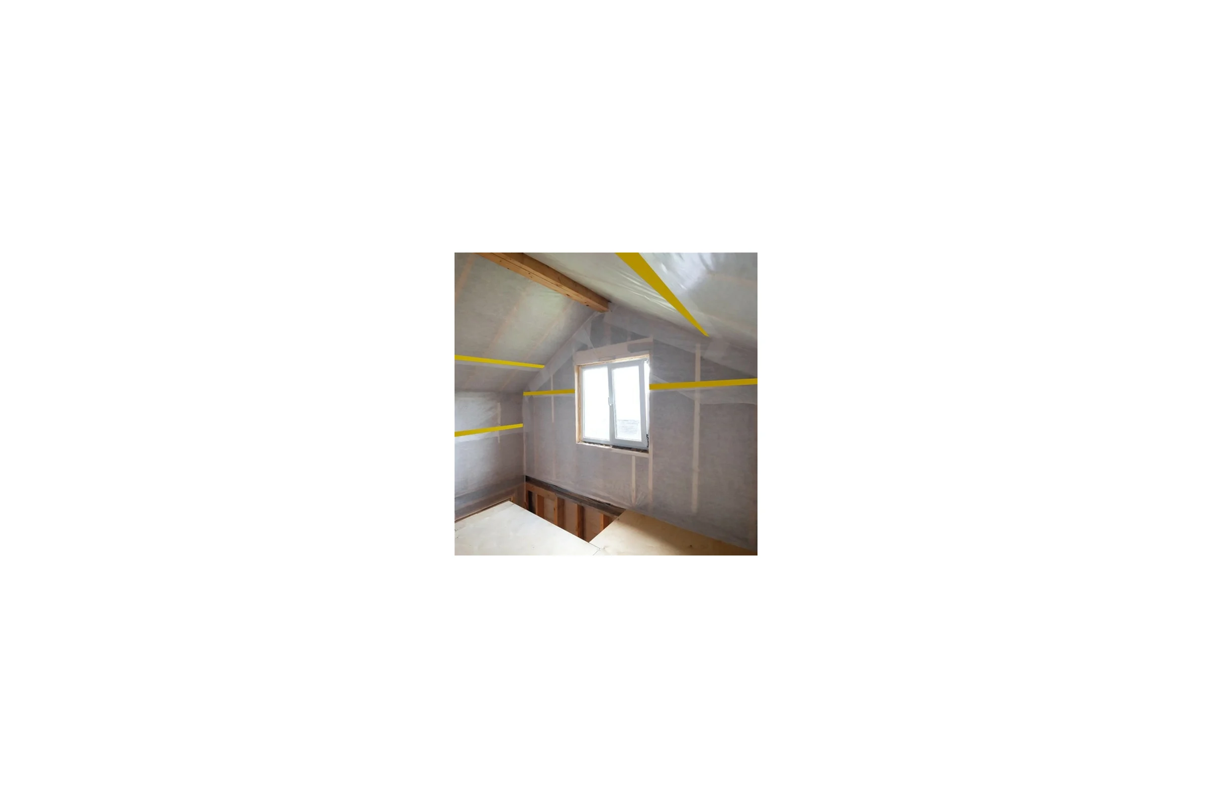 Односторонняя лента для склеивания мембран и пароизоляции HPX AIRTIGHT INDOOR 60 мм, 25 м 5407004563961