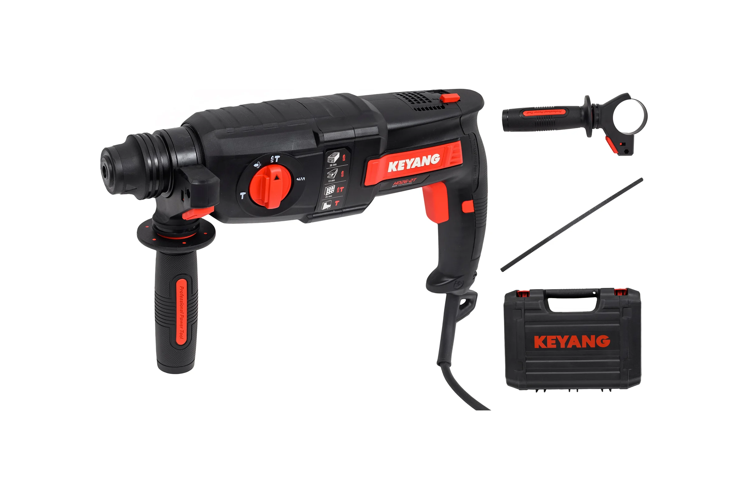 Перфоратор SDS-plus KEYANG HD26-2T 850 Вт, 2,5 Дж, 5140 уд/мин
