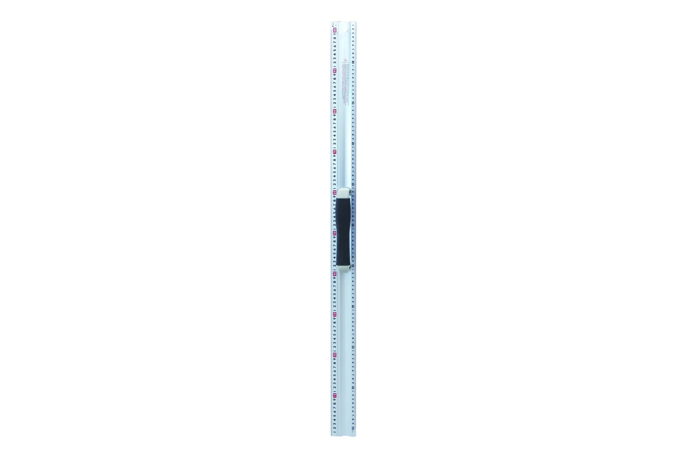Алюминиевая линейка Shinwa 1м, с рукояткой 33423