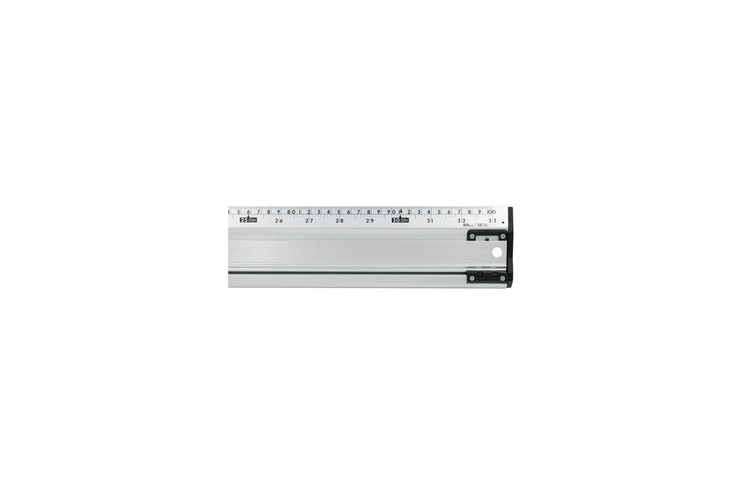 Алюминиевая линейка для резки Shinwa PROTECT 1 м 65066