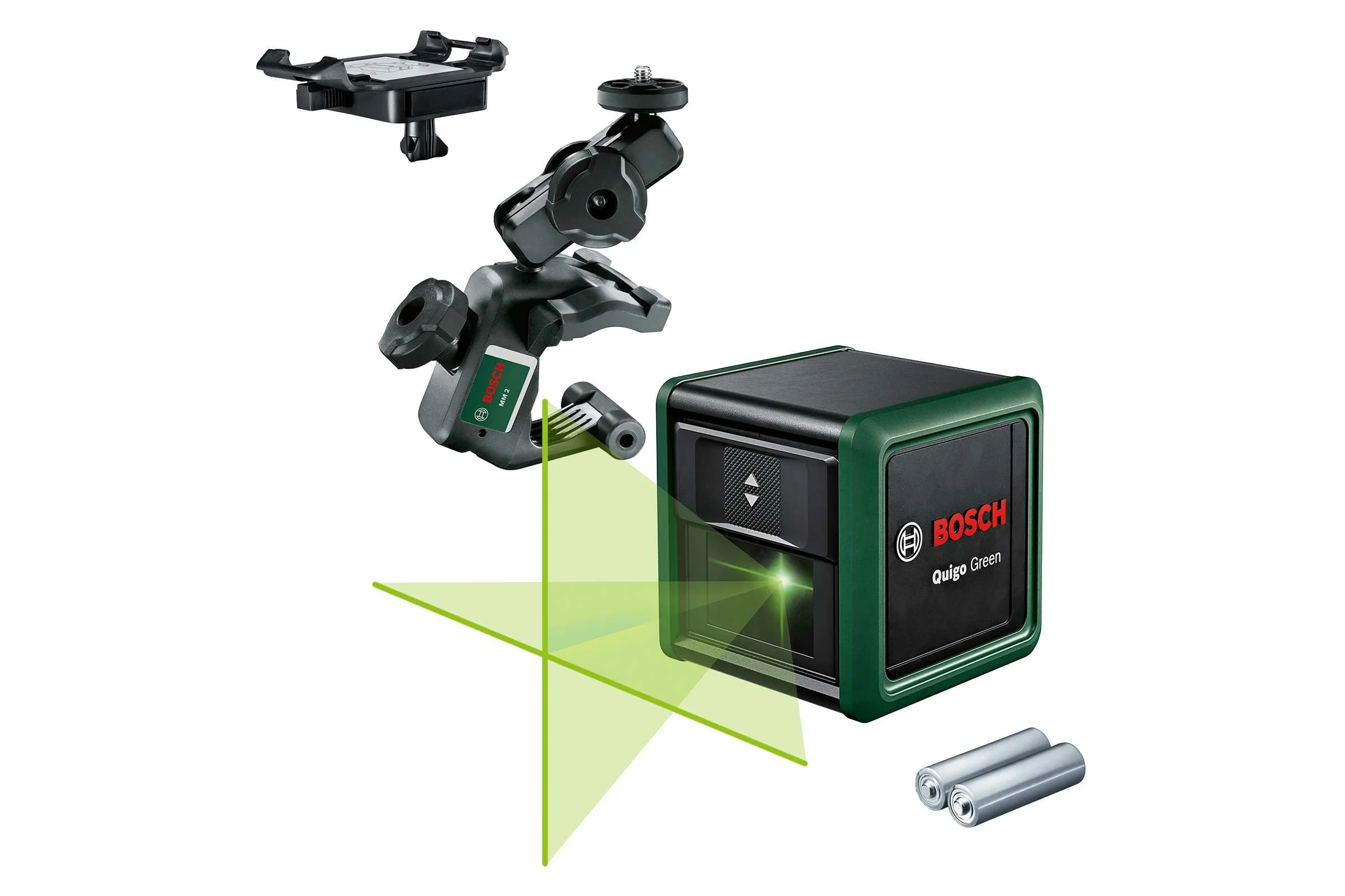 Лазерный нивелир Bosch Quigo Green + MM2 0603663C02