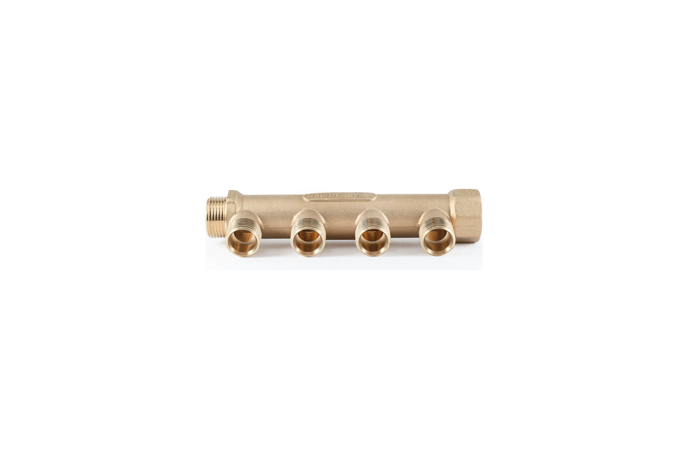 Коллектор латунный PROFACTOR в/н 3/4" х 4 вых 1/2" нар PF MF 262.4