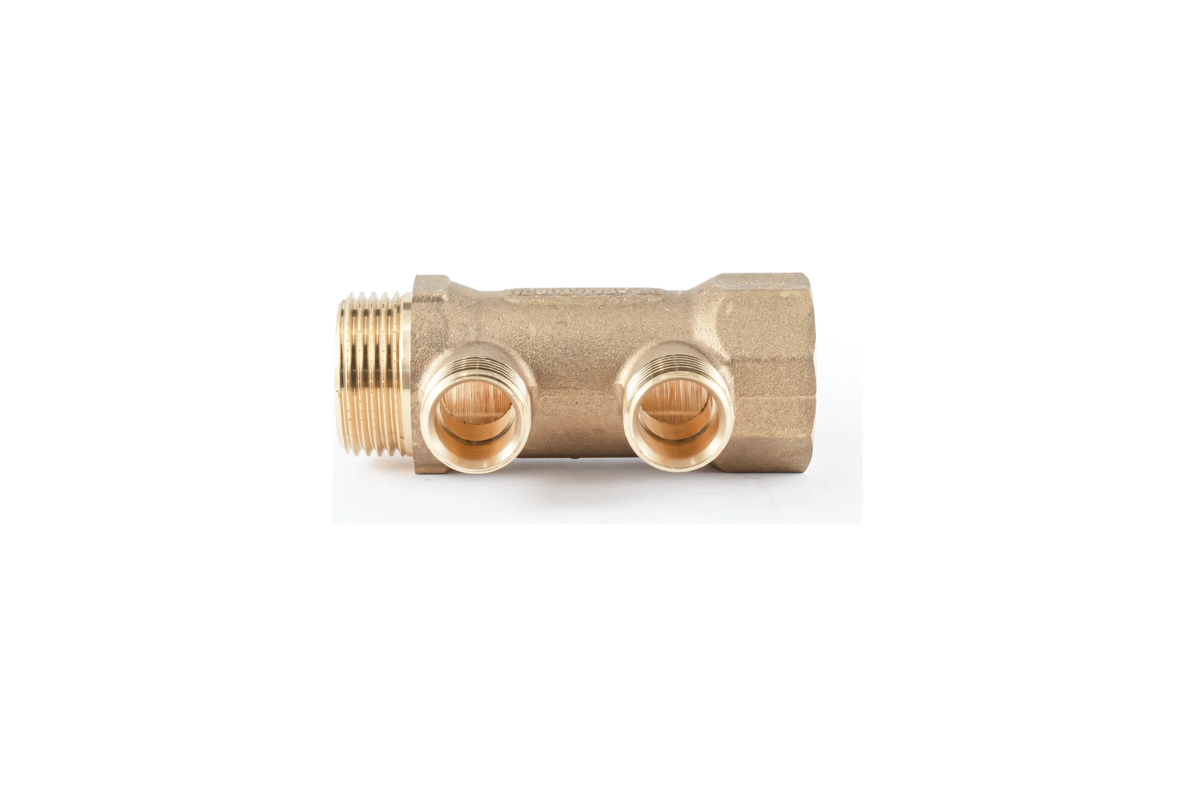 Коллектор латунный PROFACTOR в/н 1" х 2 вых 1/2" нар PF MF 263.2