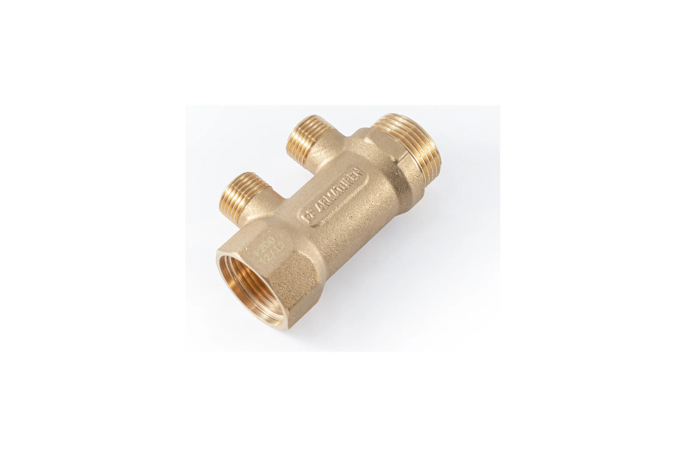 Коллектор латунный PROFACTOR в/н 1" х 2 вых 1/2" нар PF MF 263.2