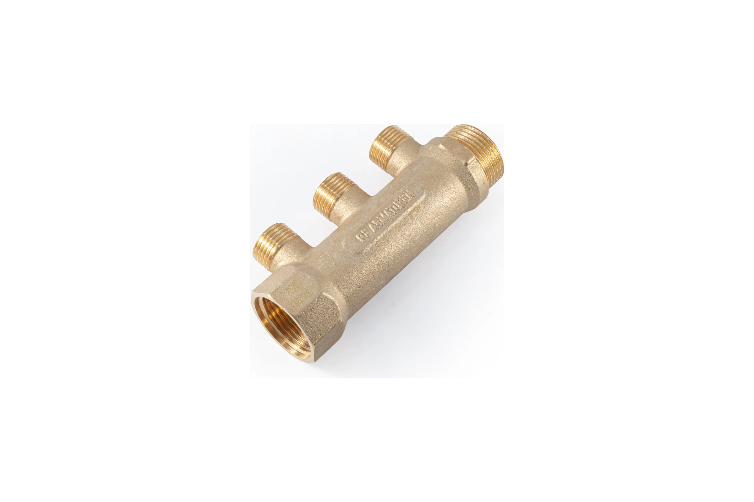 Коллектор латунный PROFACTOR в/н 1" х 3 вых 1/2" нар PF MF 263.3