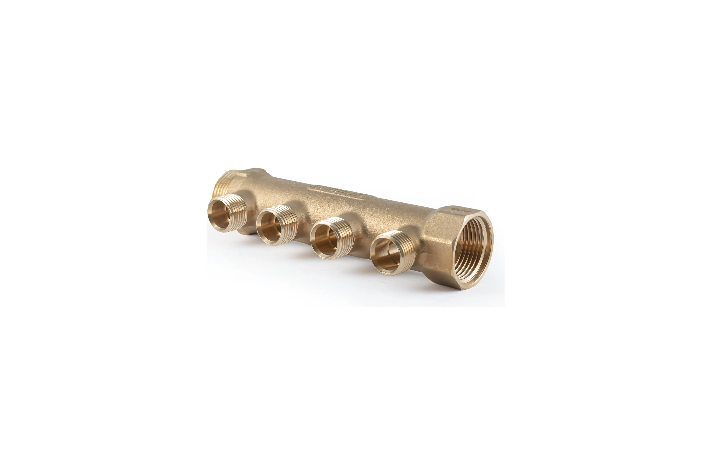 Коллектор латунный PROFACTOR в/н 1" х 4 вых 1/2" нар PF MF 263.4