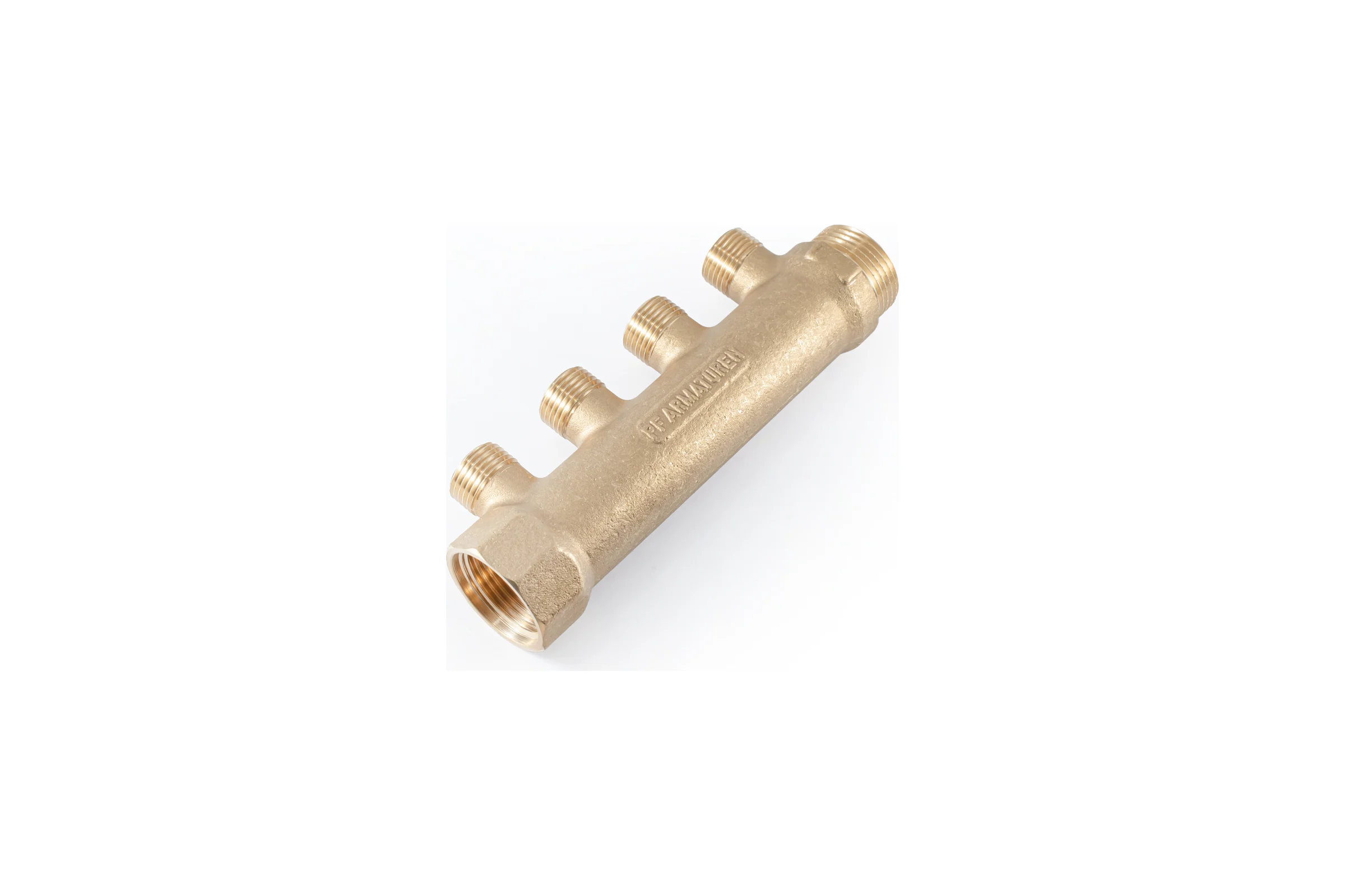 Коллектор латунный PROFACTOR в/н 1" х 4 вых 1/2" нар PF MF 263.4
