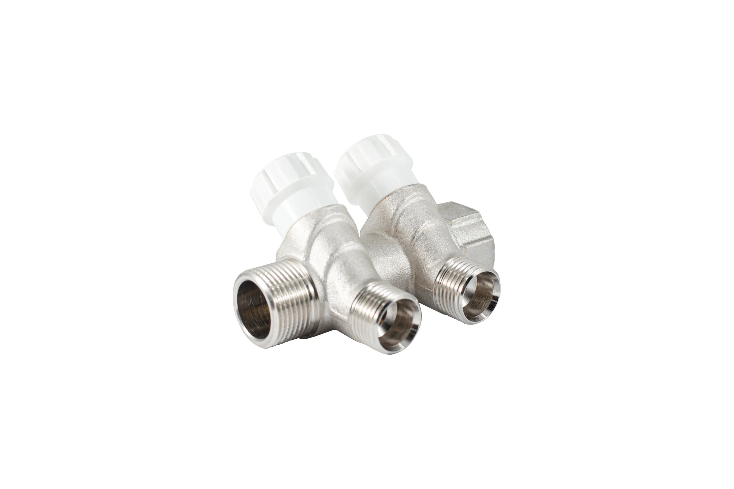 Коллектор с регулировочными вентилями PROFACTOR в/н 3/4" х 2 вых 1/2"нар  PF MV 268.2