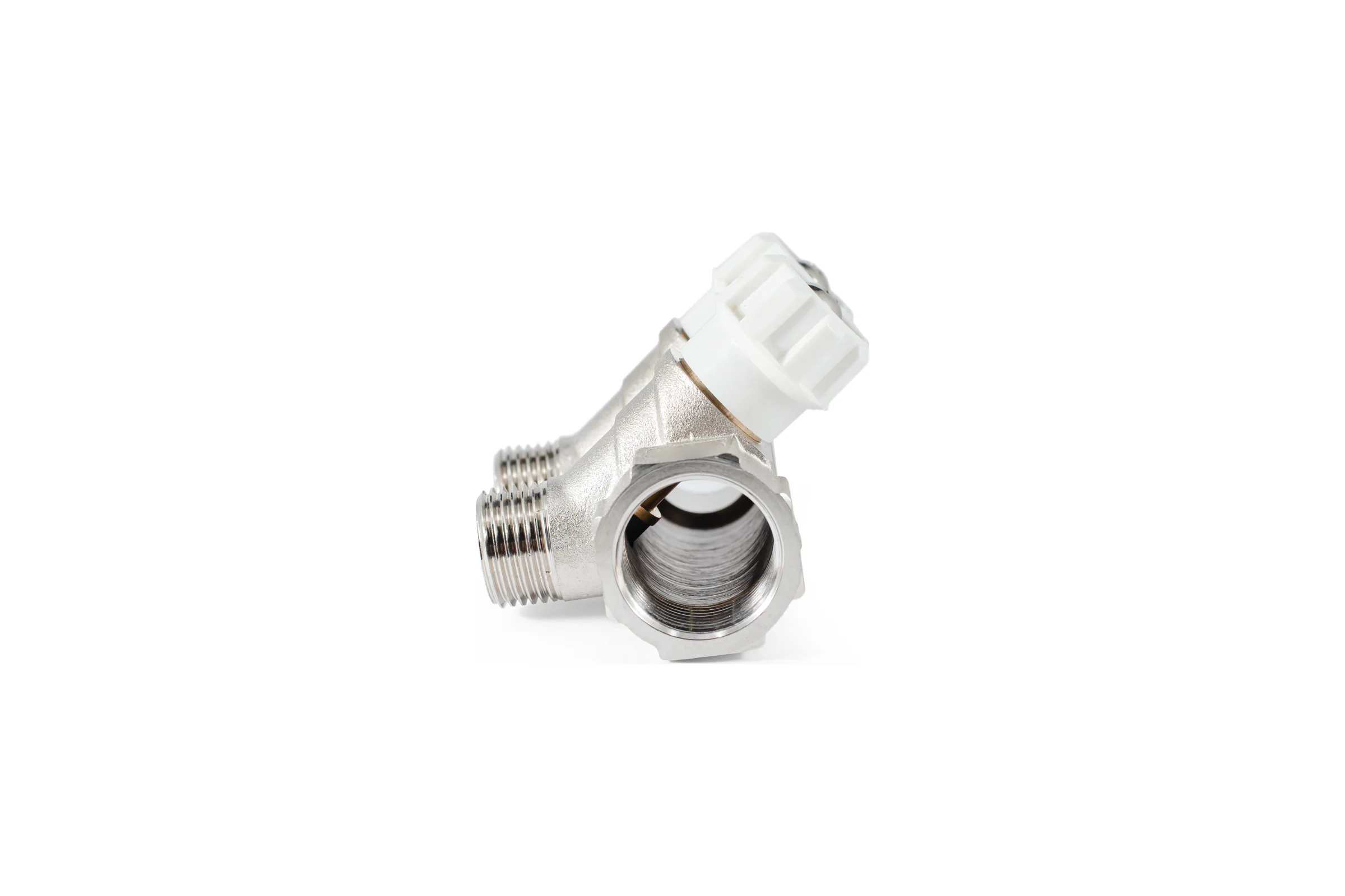 Коллектор с регулировочными вентилями PROFACTOR в/н 3/4" х 2 вых 1/2"нар  PF MV 268.2
