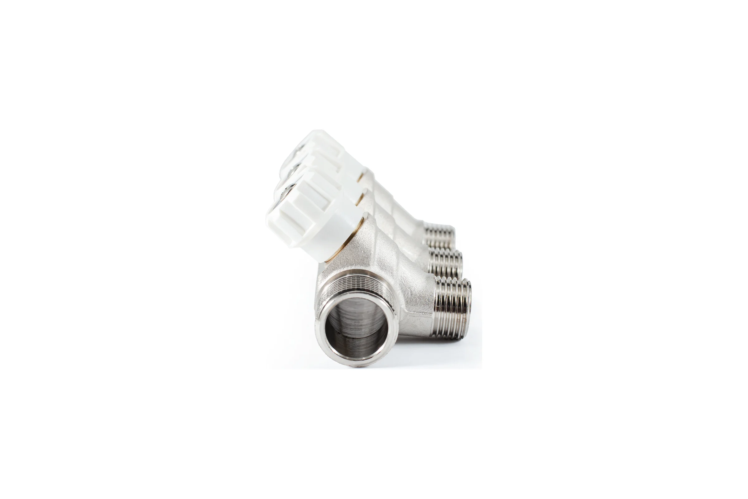 Коллектор с регулировочными вентилями PROFACTOR в/н 3/4" х 3 вых 1/2"нар PF MV 268.3