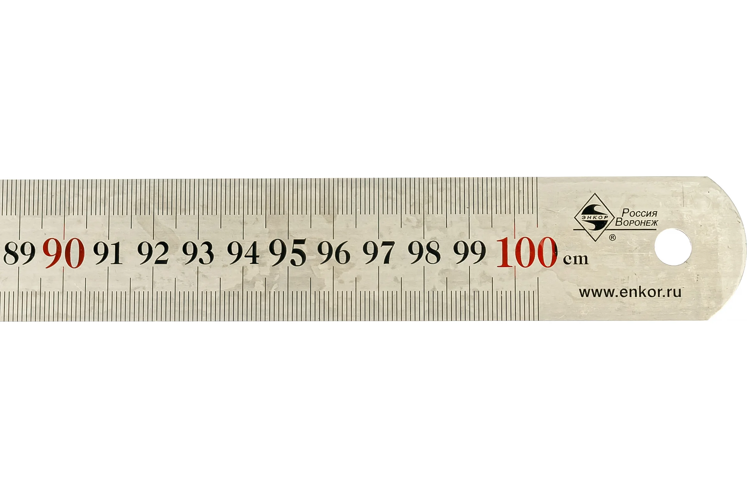 Металлическая линейка Энкор, 1000мм 6726