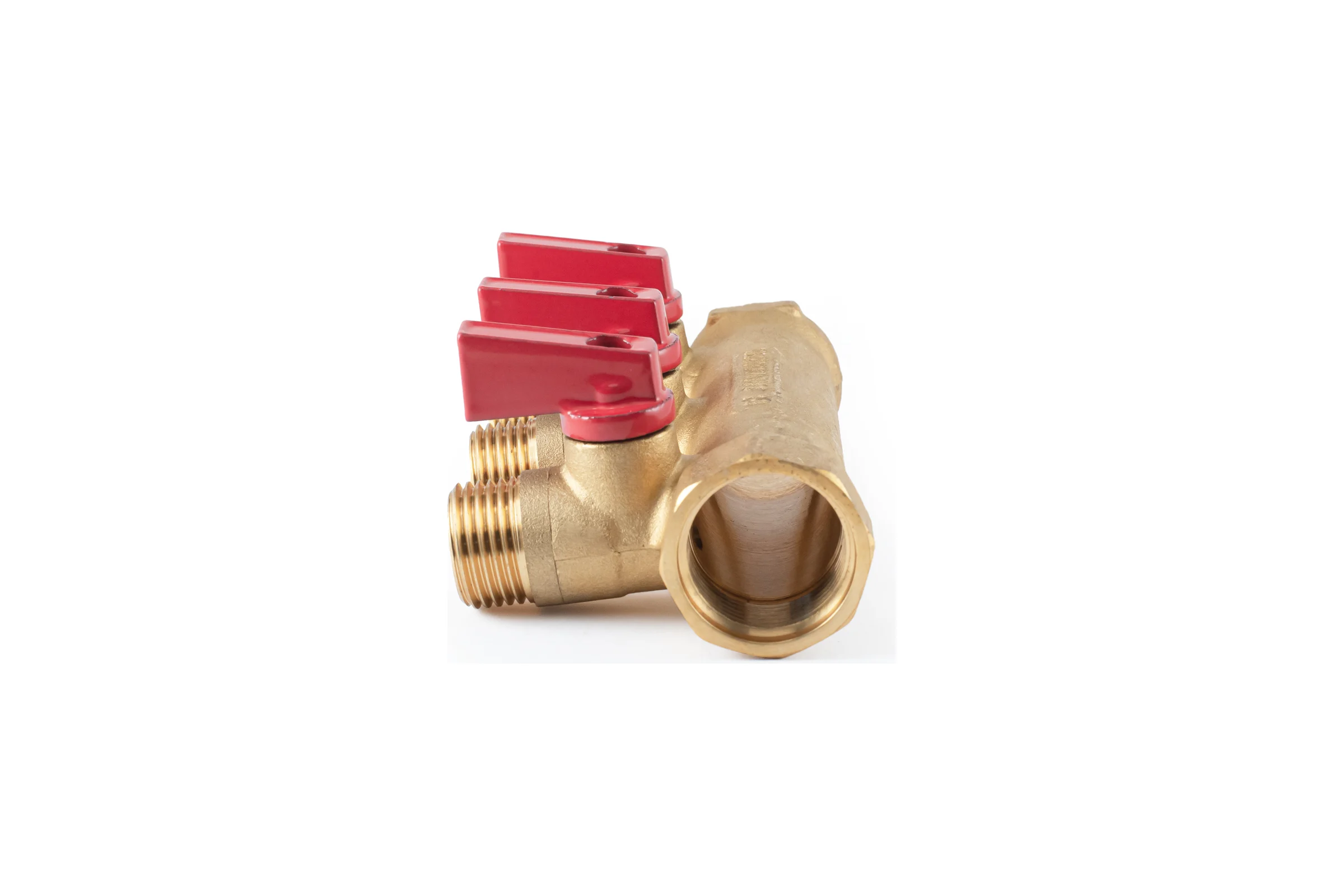 Коллектор с шаровыми кранами PROFACTOR в/н 3/4" х 3 вых 1/2"нар PF MV 264.3