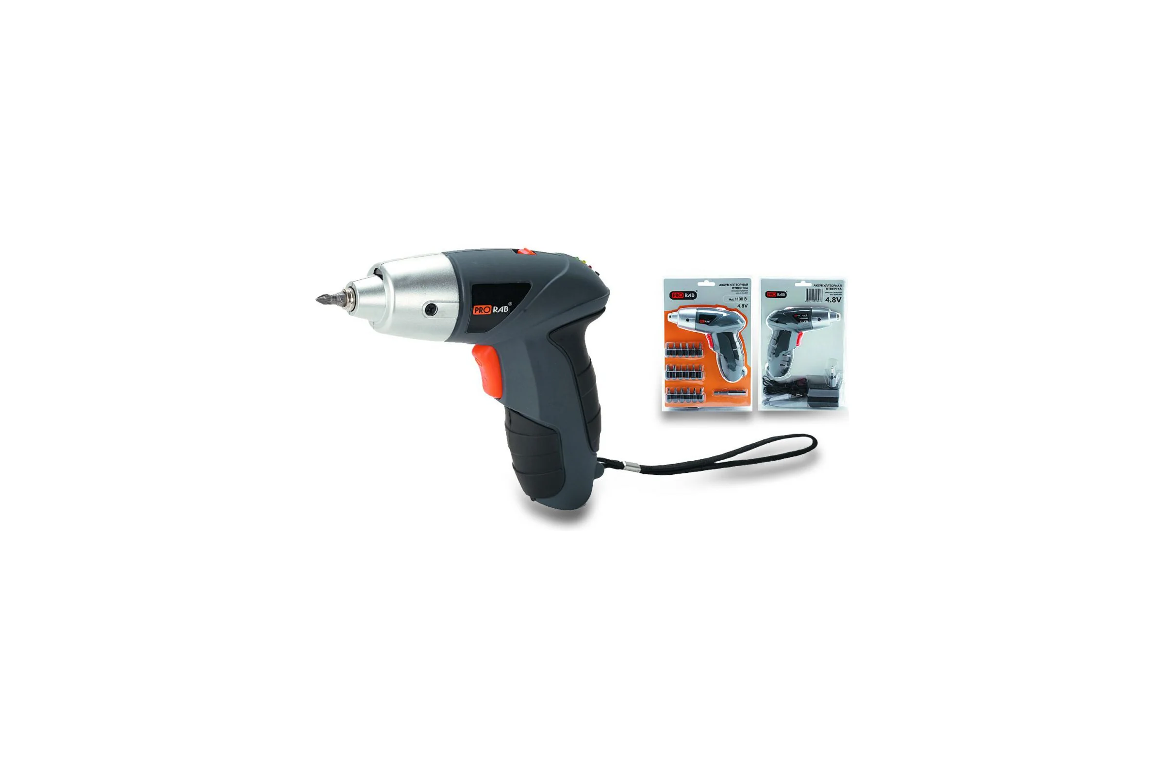 Аккумуляторная отвертка PRORAB 1100 B