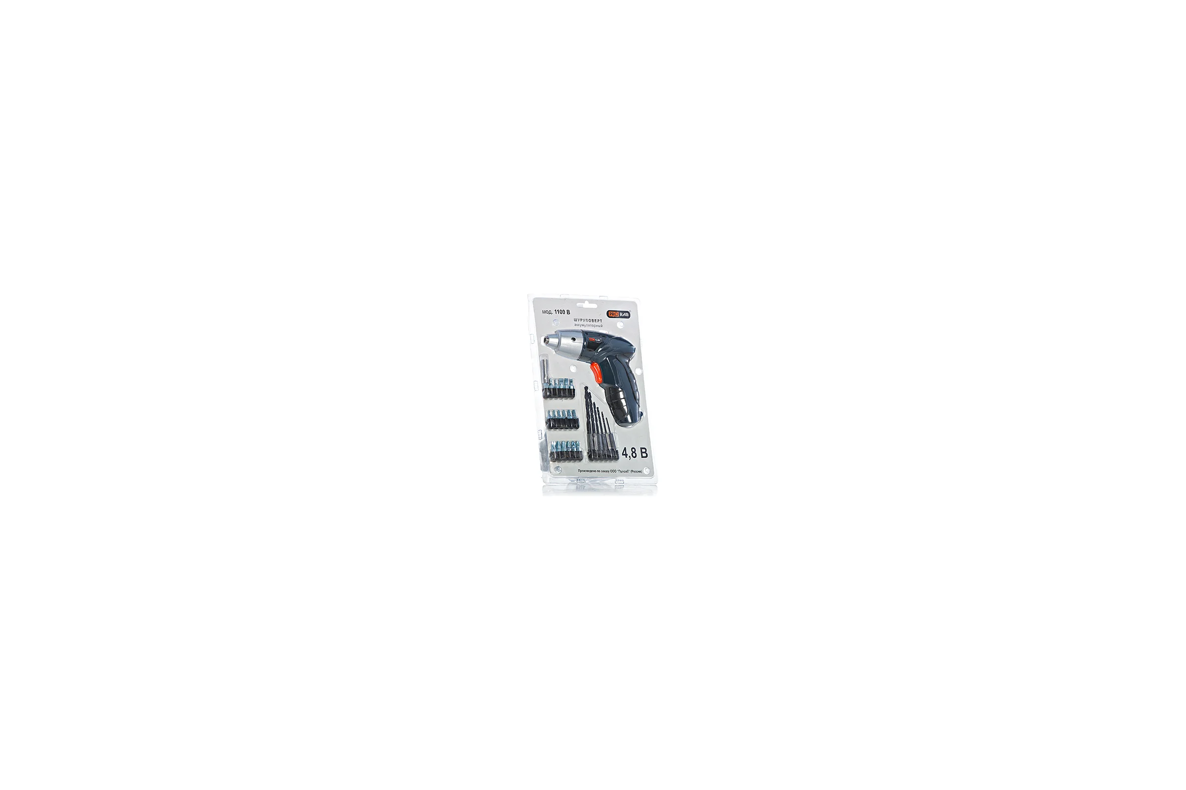 Аккумуляторная отвертка PRORAB 1100 B