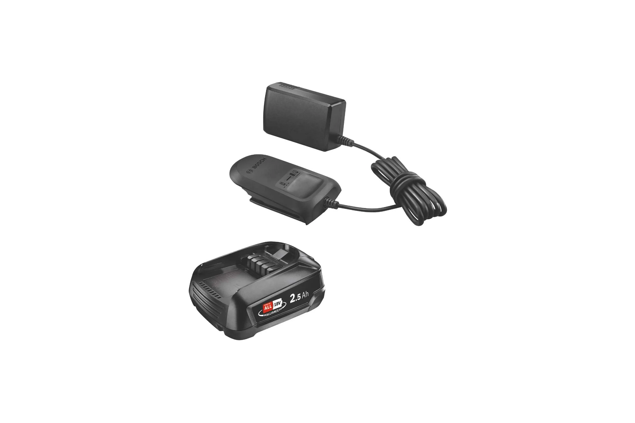 Набор аккумулятор + зарядное устройство PBA 18V 2.5 Ah + Bosch 1600A02625