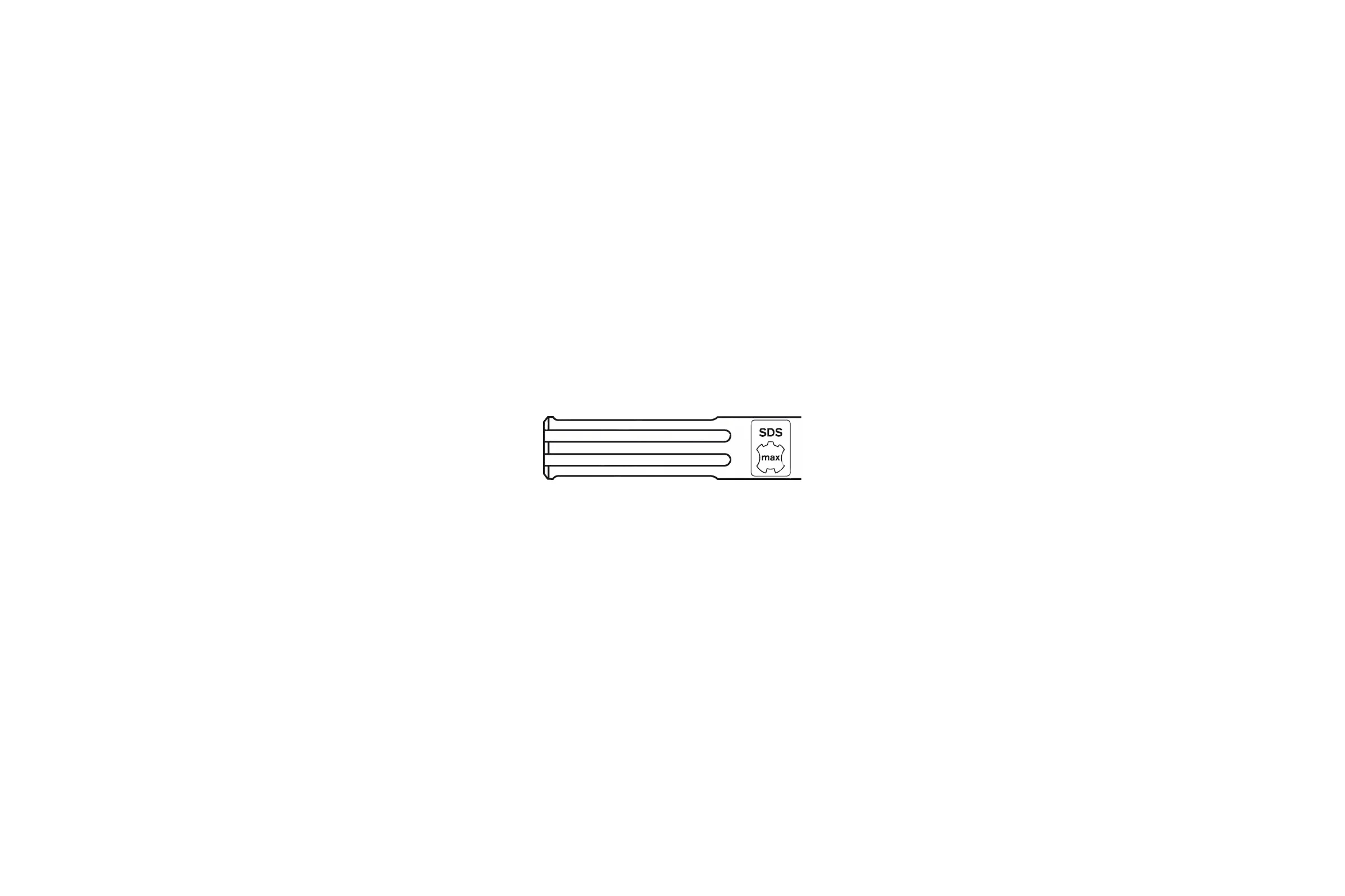 Хвостовик трамбовочной пластины SDS-max BOSCH 1618609003