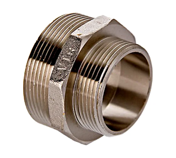 Ниппель переходной VT580 (1 1/4"х3/4") для трубопровода VALTEC 00000610
