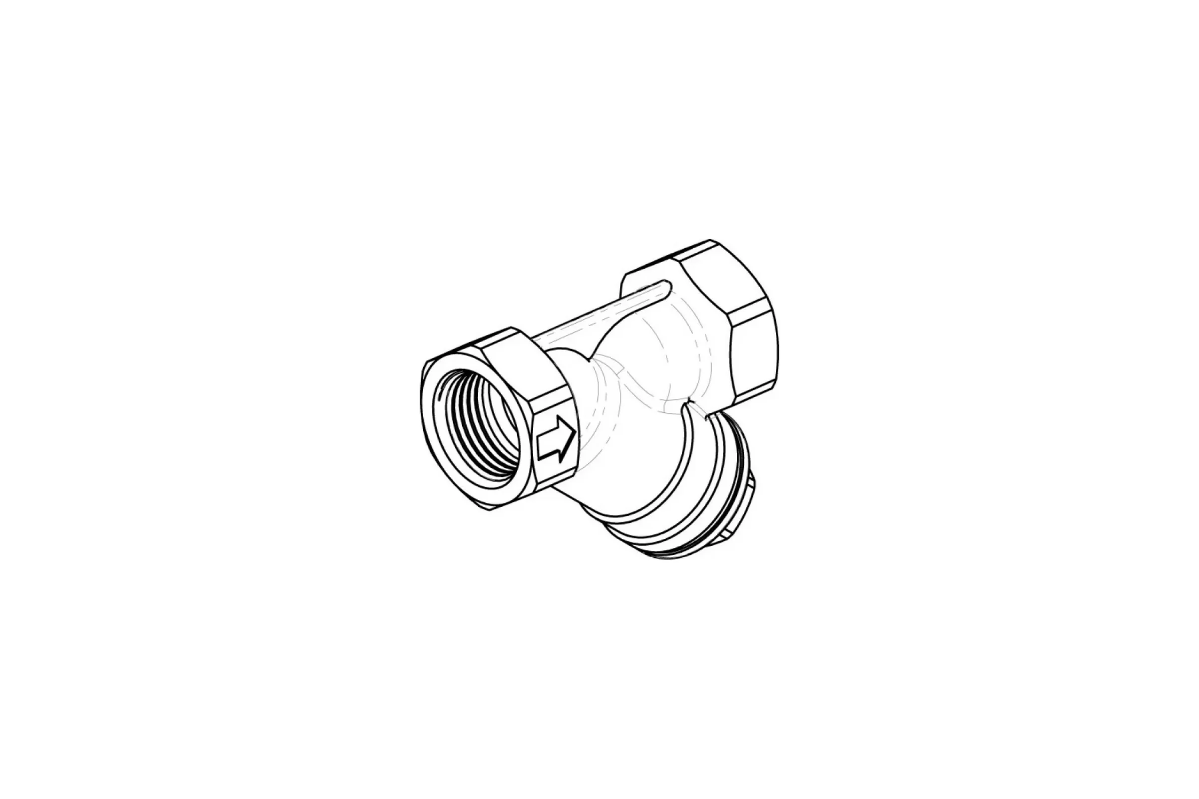 Косой фильтр 1/2 BB ELSEN EV31.1200