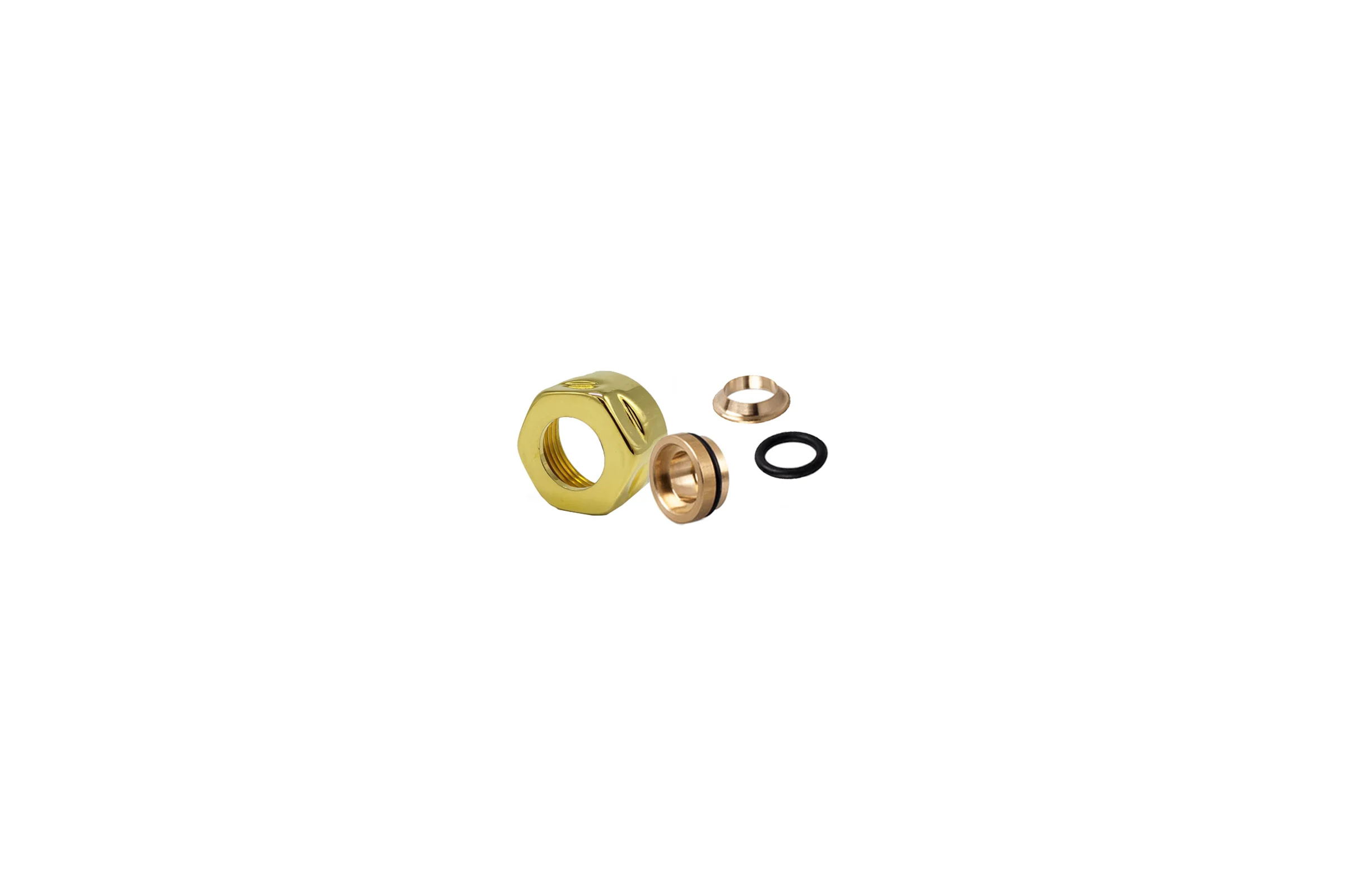 Фитинг для медной трубы SR Rubinetterie 15x3/4" E, цвет золото E381-2000D0E0
